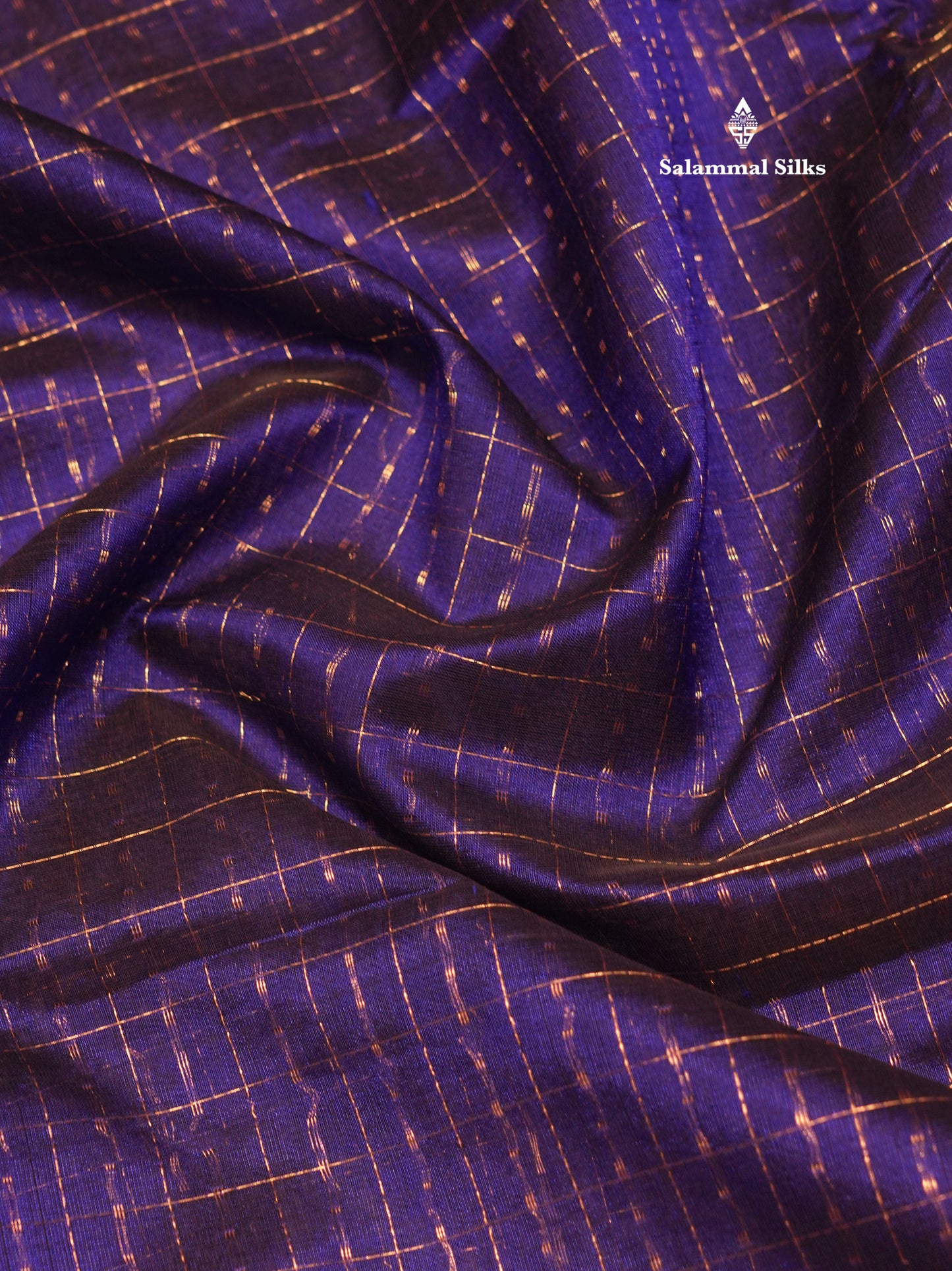 Lakshadeepam Violet Colour Pure Silk Cotton Saree With Contrast Parrot Green Border