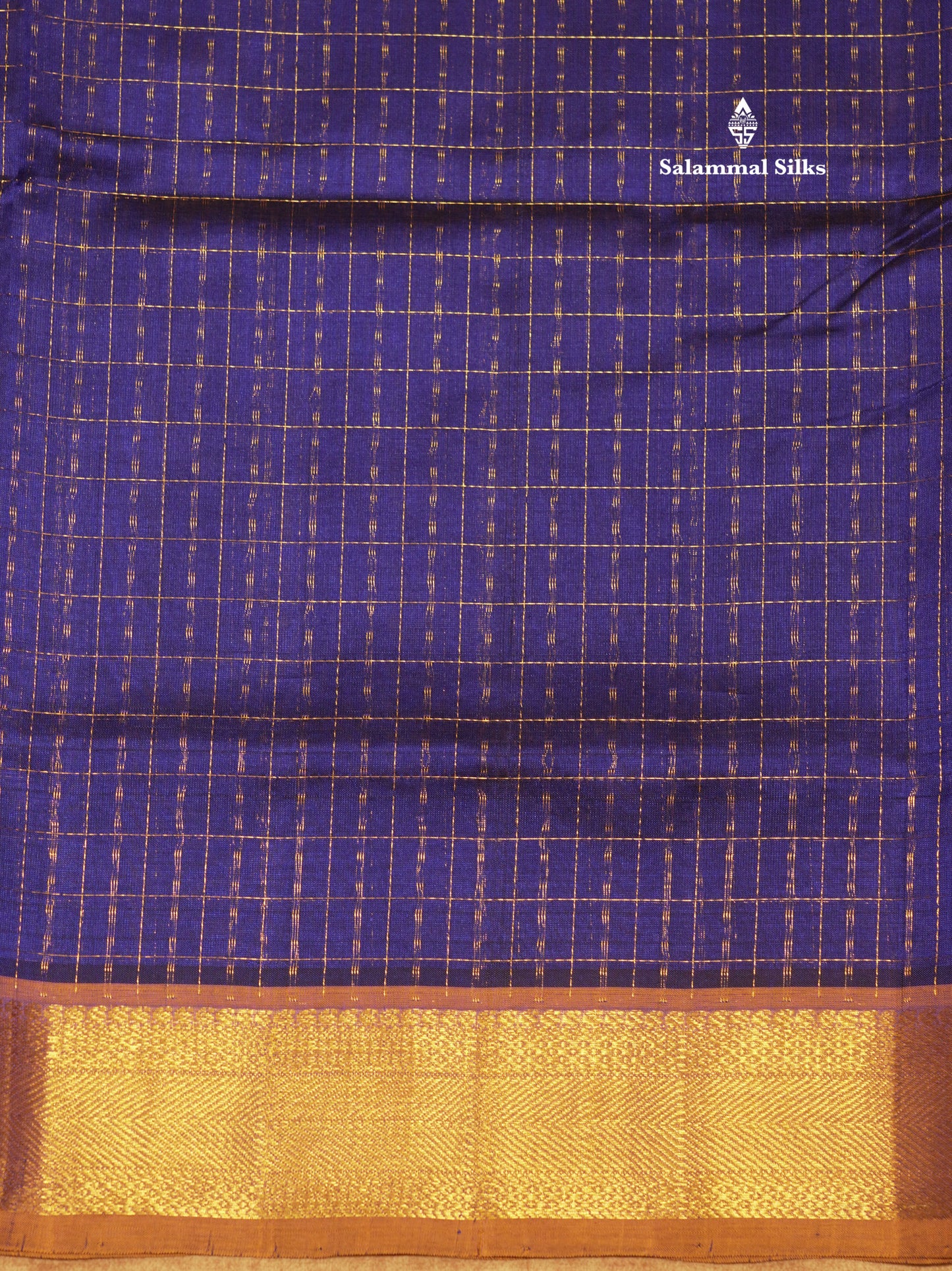 Lakshadeepam Violet Colour Pure Silk Cotton Saree With Contrast Parrot Green Border