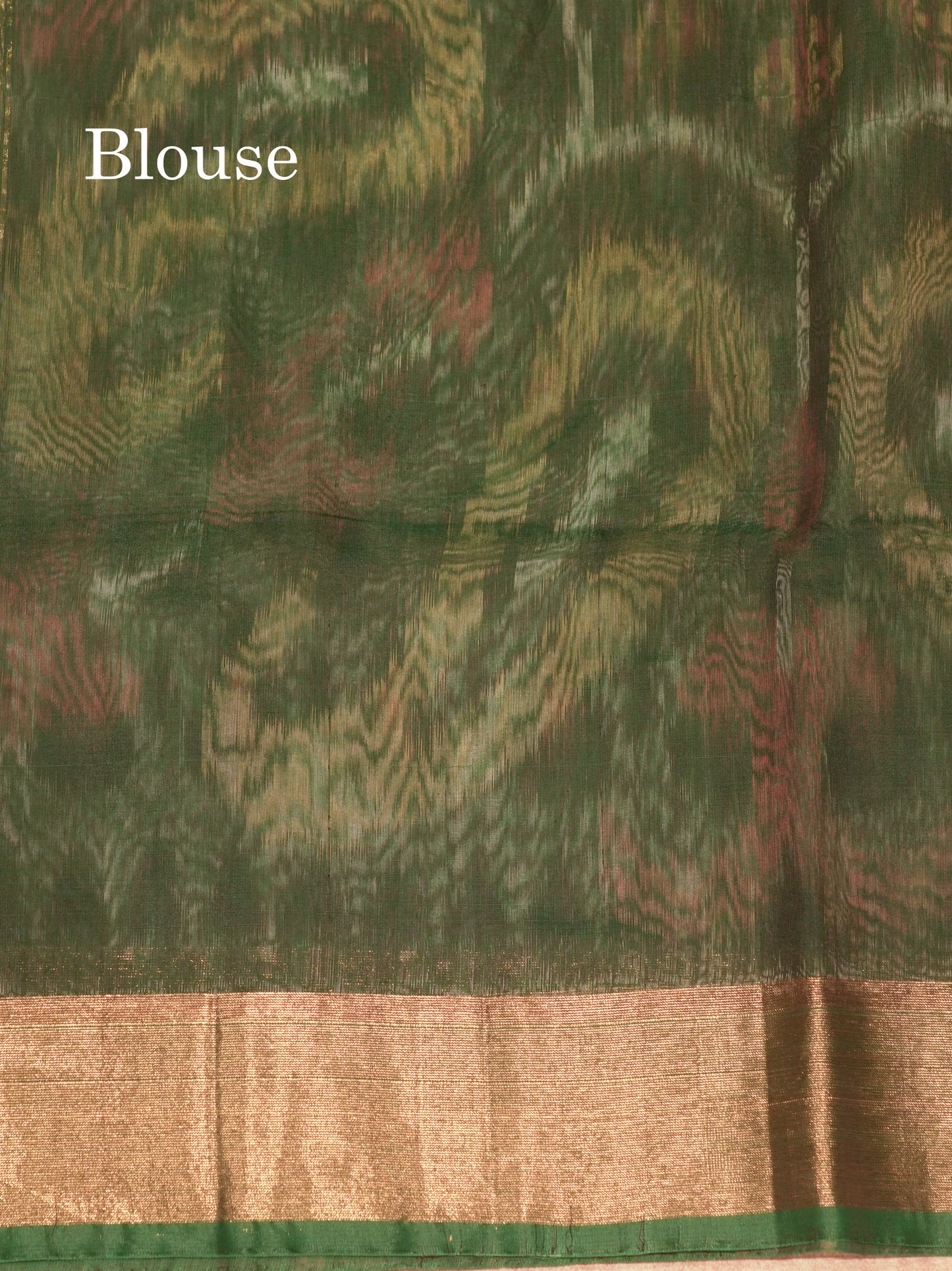 Premium Light Green Colour Pochampalli SICO Cotton Saree With Gold Zari Border