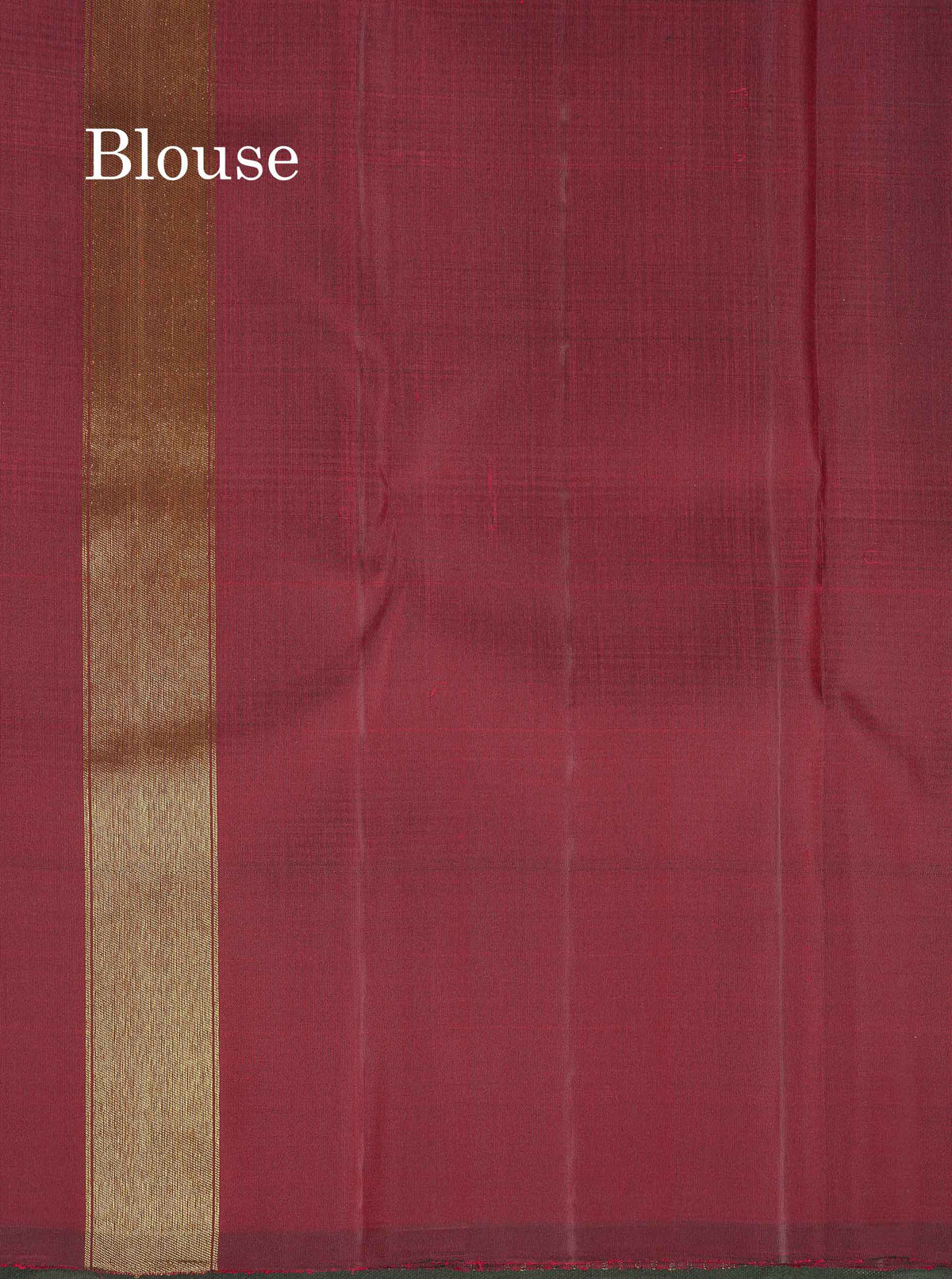 8 Kol Pure Kanjivaram Silk Saree - Half White Colour Body With Contrast Maroon Temple Border