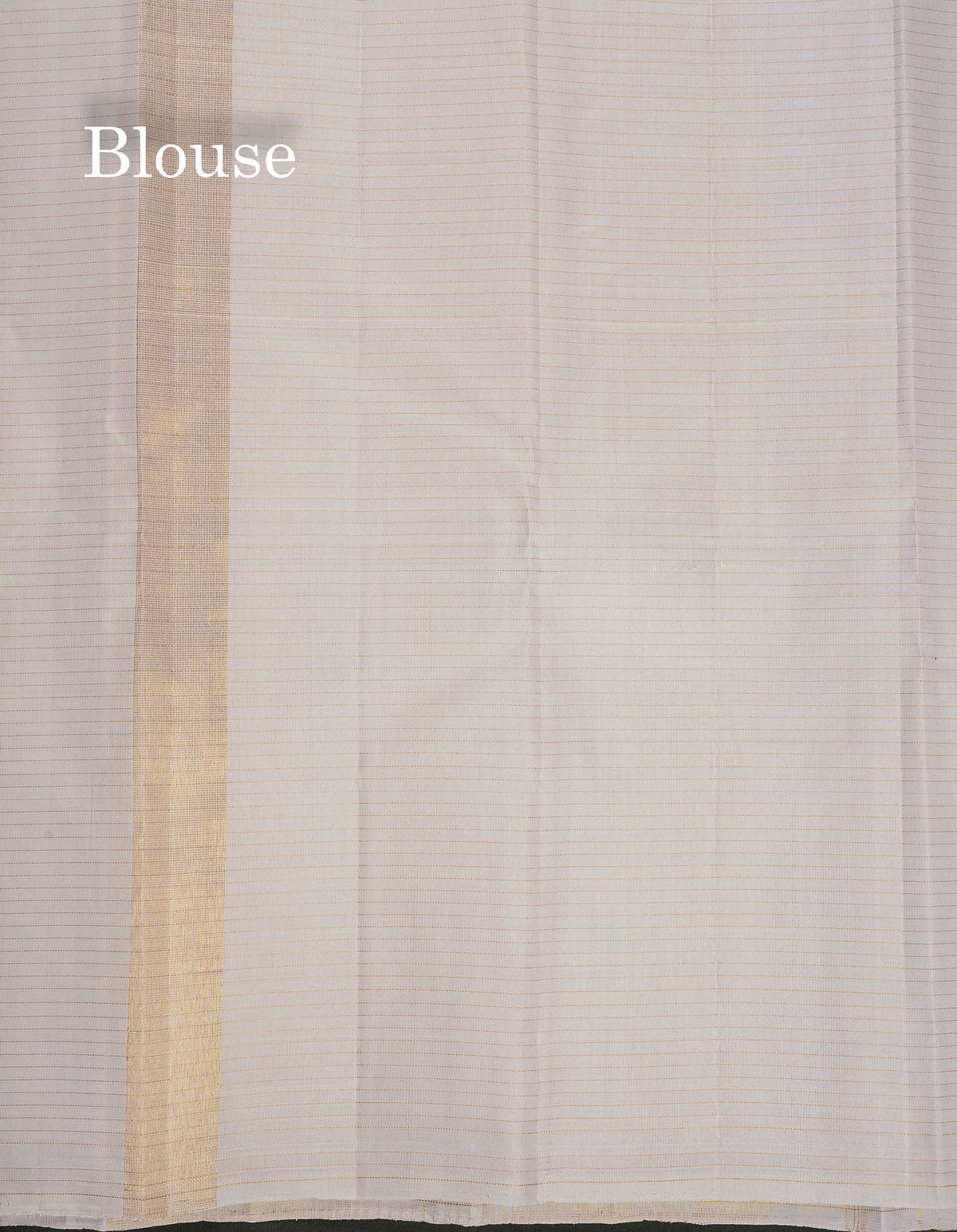Pure Kanjivaram Silk Saree - MultiColour Body Small Checks With Contrast White Blouse