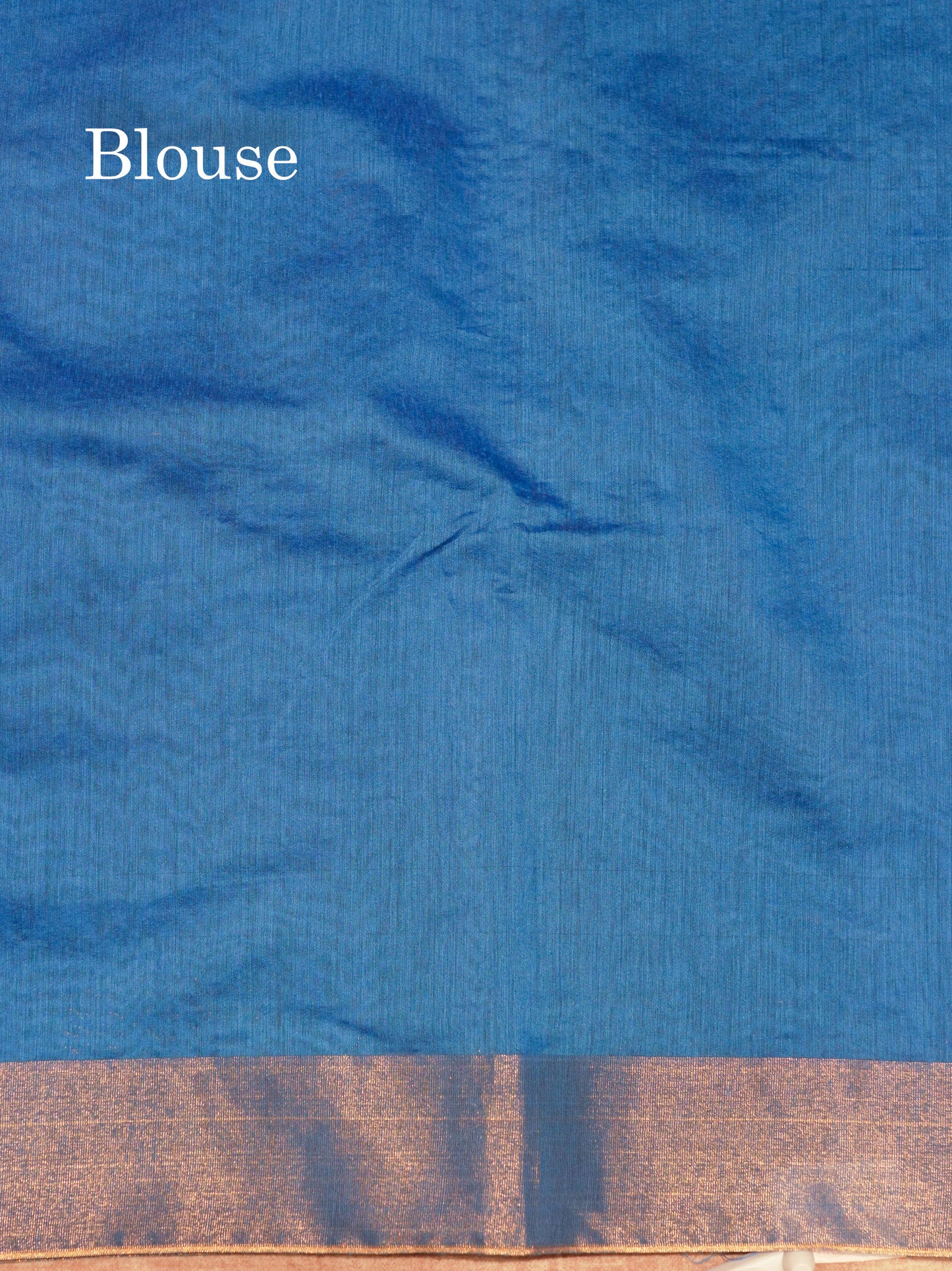 Blue Colour Pochampalli SICO Cotton Saree With Tissue Border