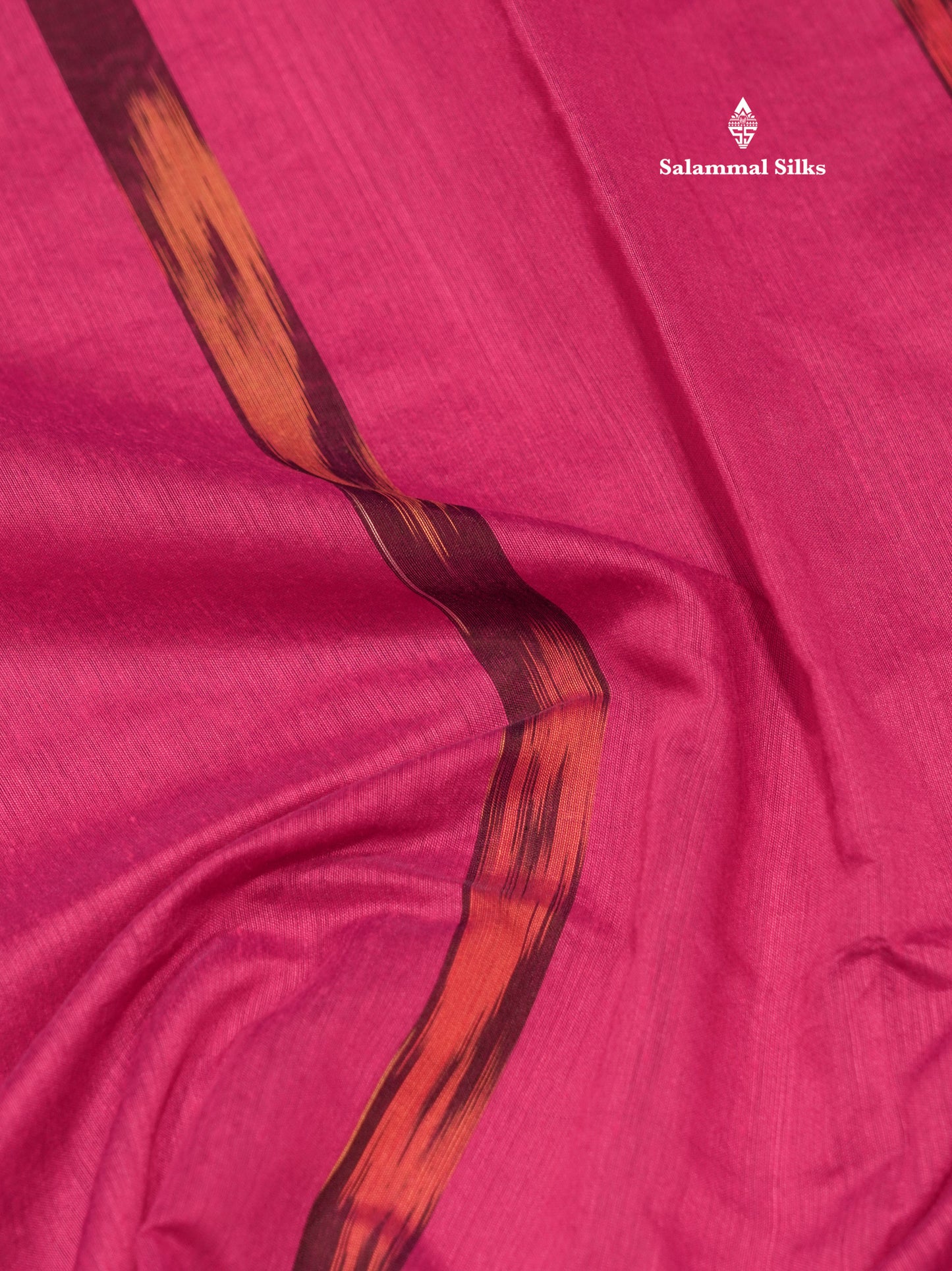 Blue Colour Pochampalli Cotton Saree With Tissue Border