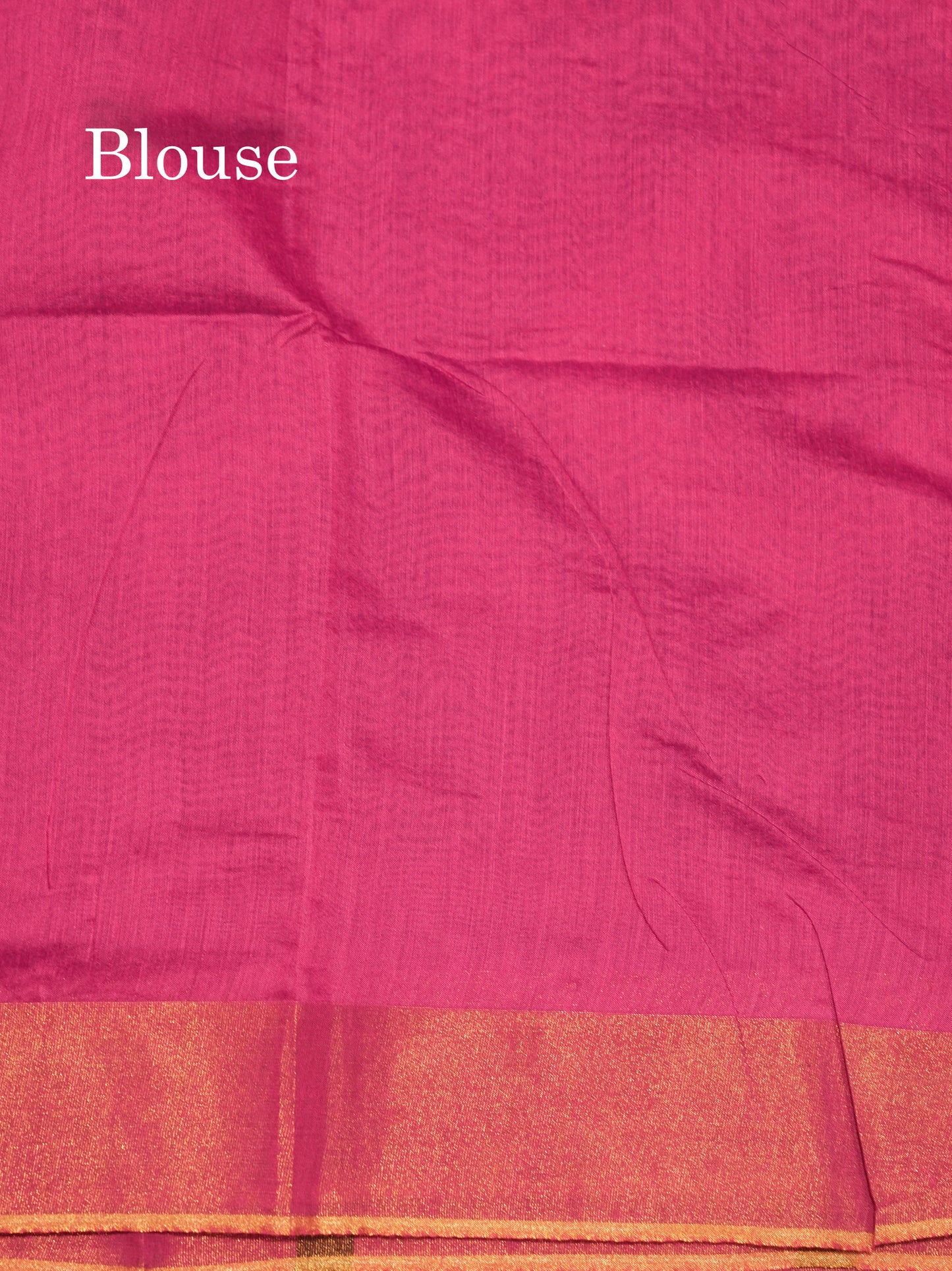 Blue Colour Pochampalli Cotton Saree With Tissue Border