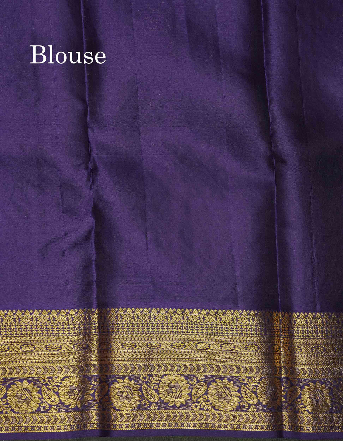 Bridal Pure Kanjivaram Silk Saree - Light Pink Colour Body With Contrast Navy Blue Border