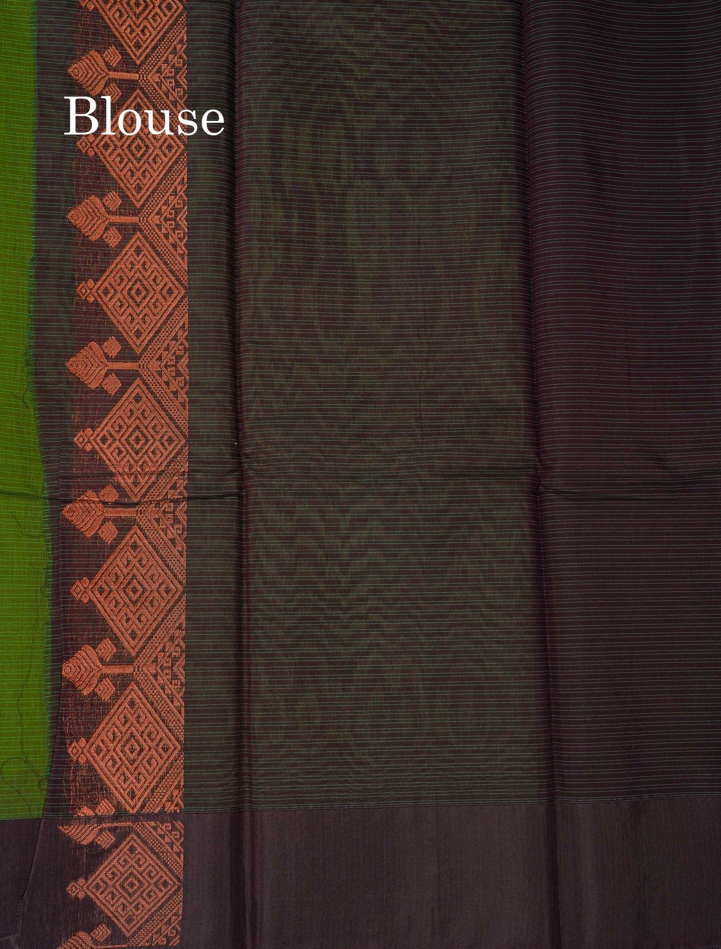 Beautiful Pastel Violet Copper Zari Butta Kota Cotton Saree With Contrast Maroon Fancy Border
