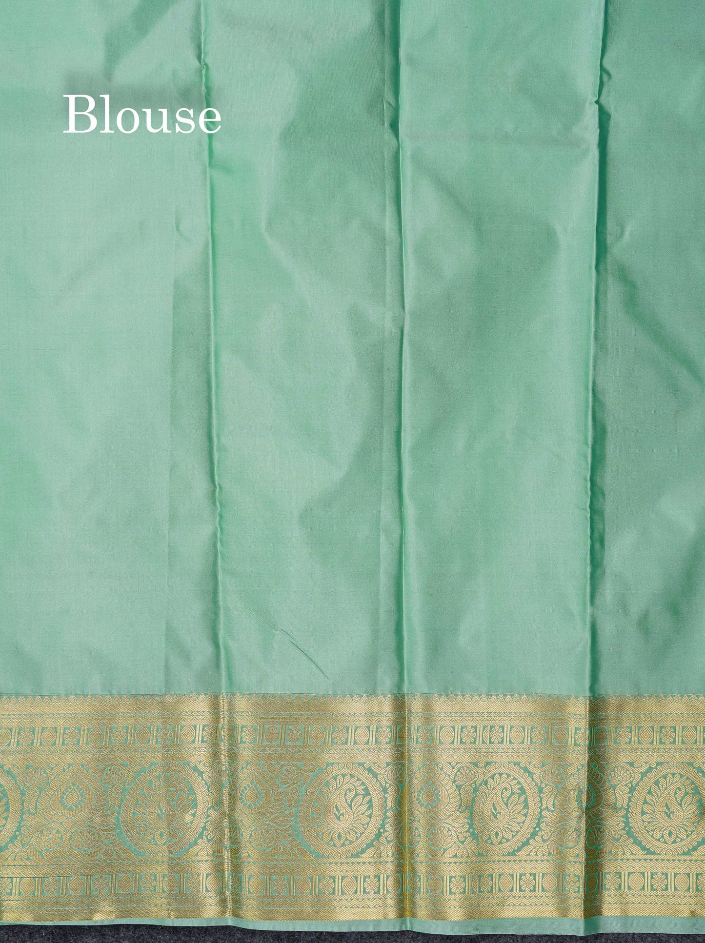 Beautiful Peach Semi Silk Saree With Traditional Evening Morning Border