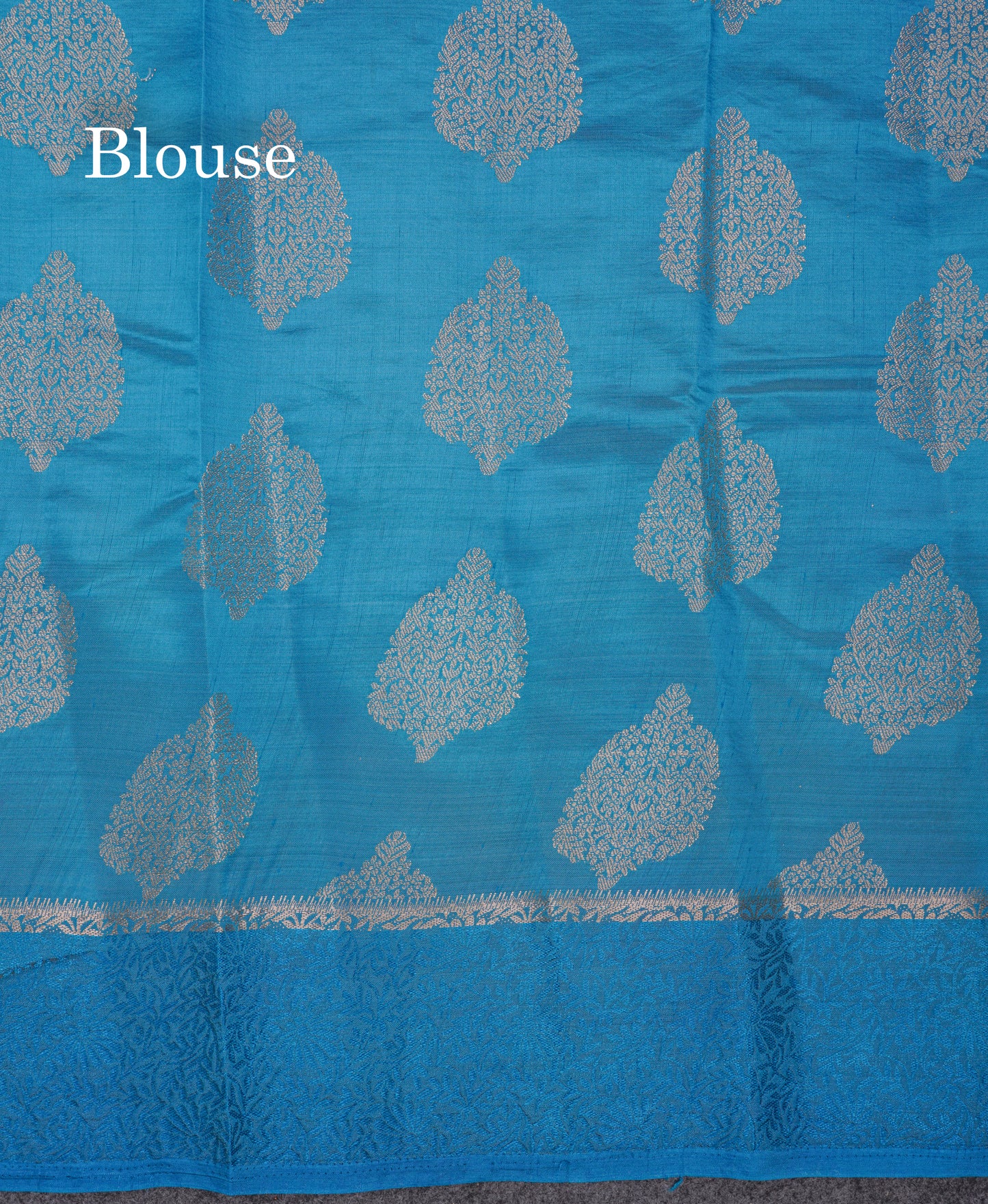 Beautiful Parrot Green Semi Tussar Saree With Fancy Border