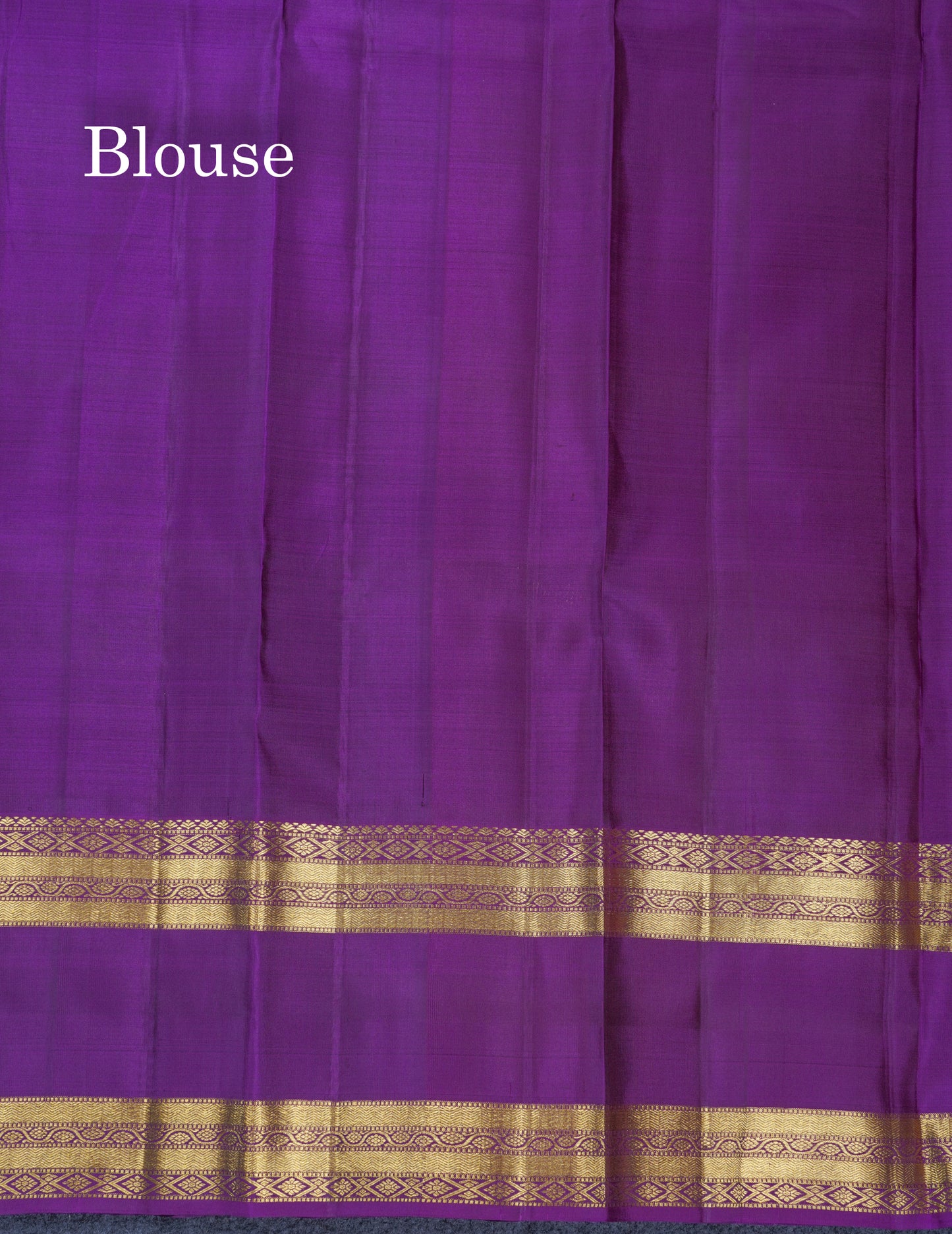 Rust Orange Vaira Oosi With Butta Pure Kanjivaram Silk Saree With Contrast Purple Evening Morning Border