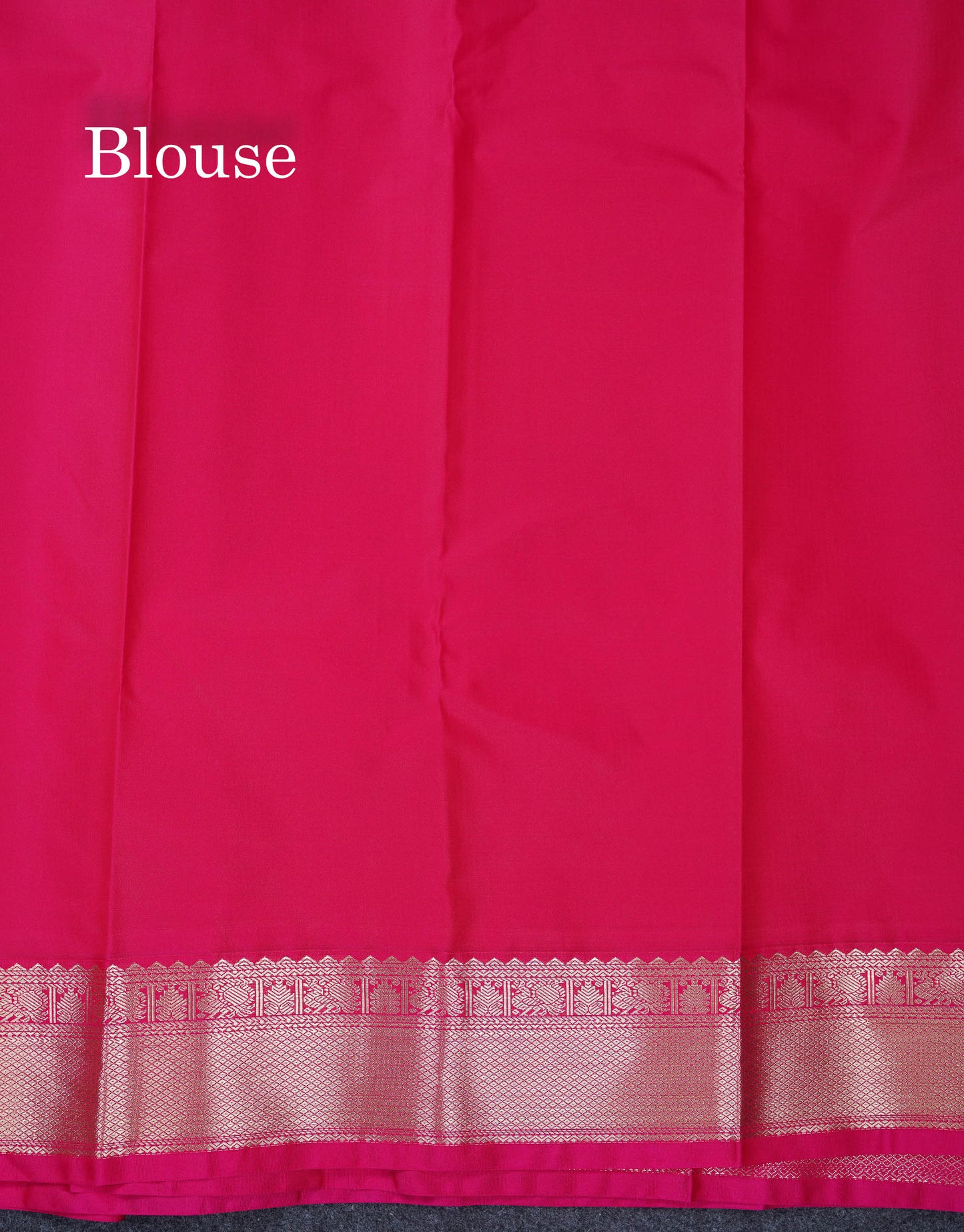 Beautiful Light Peach Vaira Oosi Tiny Checks With Butta Semi Silk Saree With Contrast Pink Traditional Border