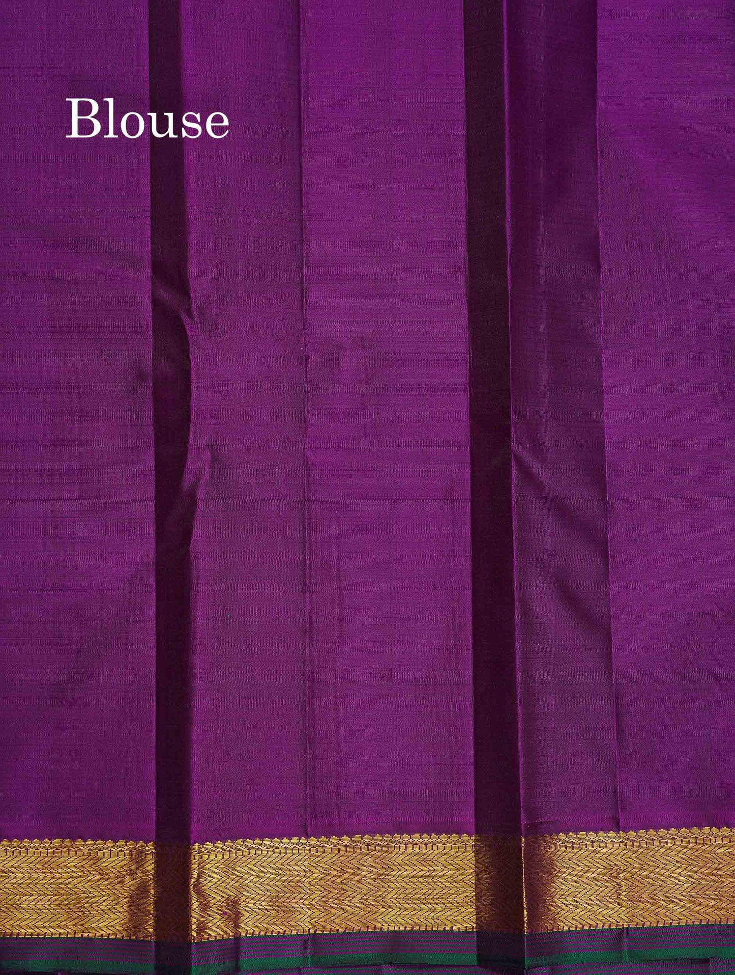 Pure Kanjivaram Silk Saree - Dual Tone Green Colour Body Small Butta With Contrast Traditional Small Border
