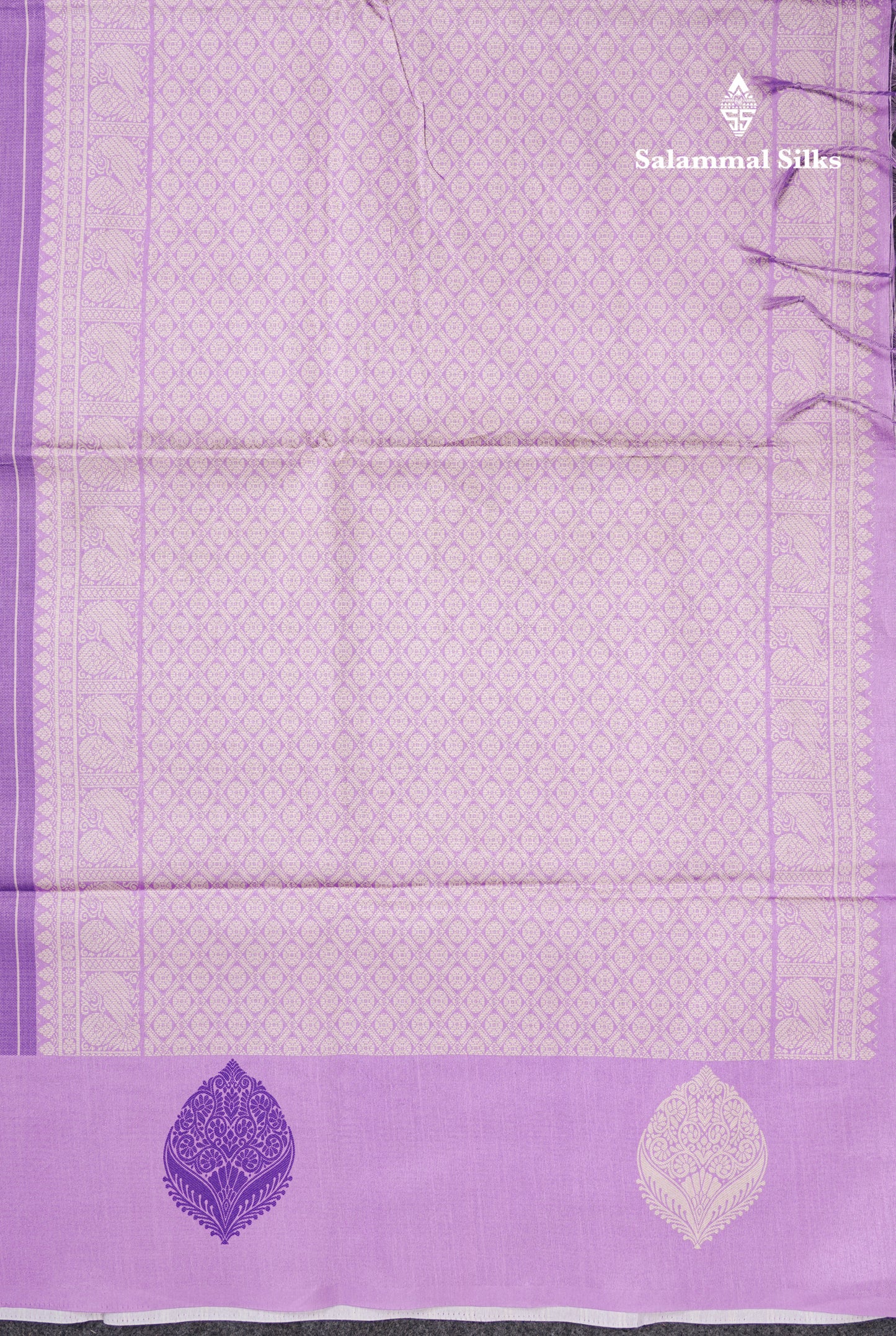 Rama Blue Checks With Butta Semi Tussar Saree With Contrast Sky Blue Fancy Border