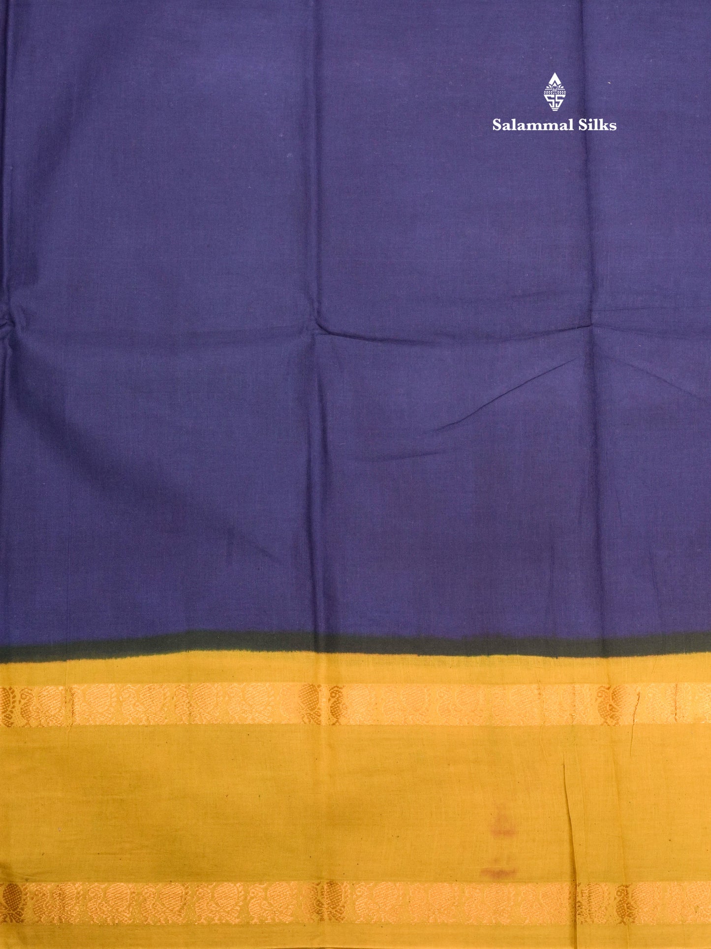 Reddish Pink Pure Sungudi Cotton Saree With Contrast Sapphire Green Gap Border