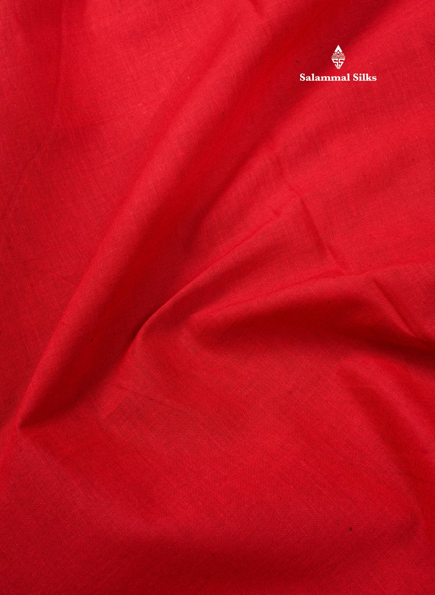 Reddish Pink Pure Sungudi Cotton Saree With Contrast Sapphire Green Gap Border
