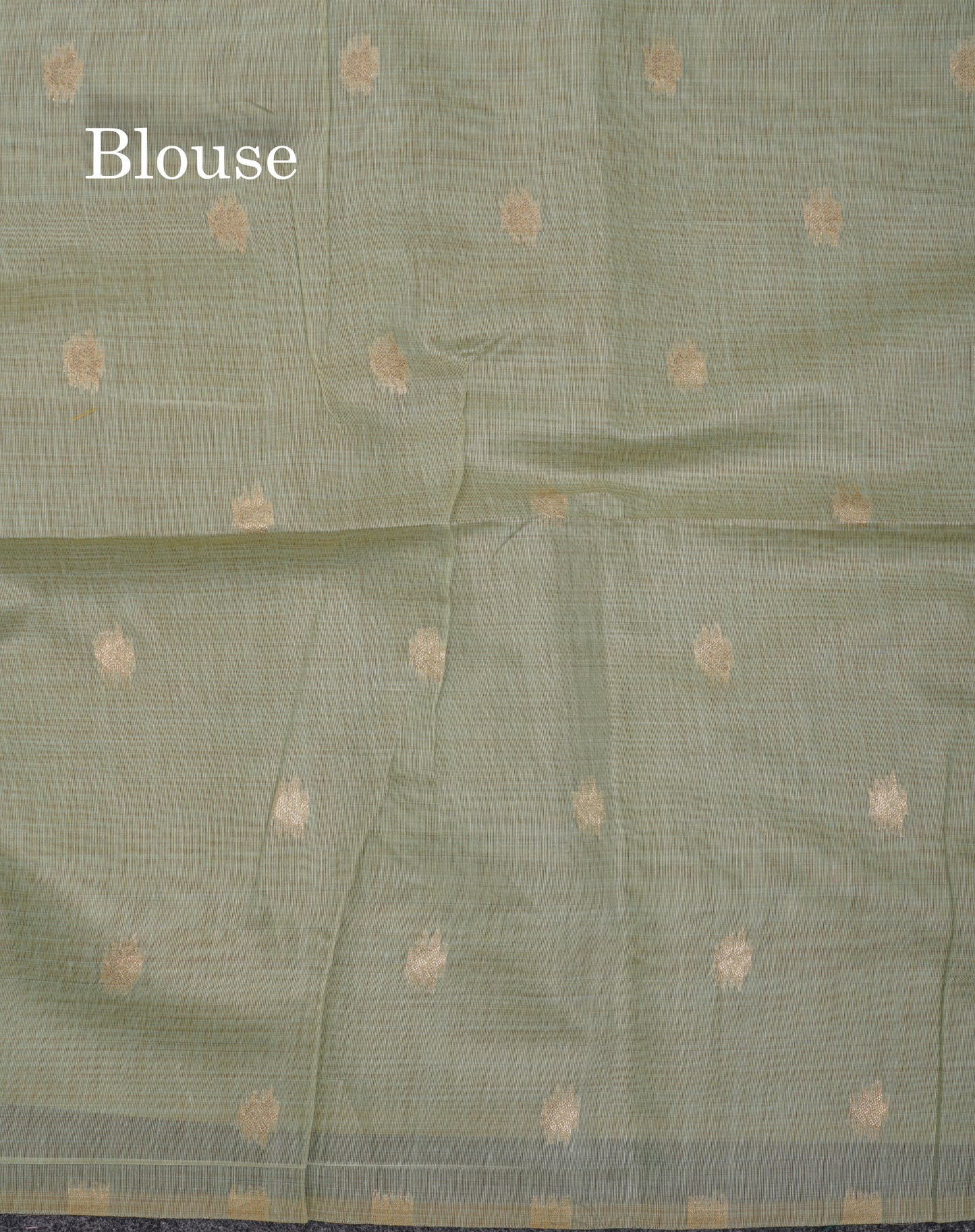 Beautiful Elaichi Green Menakari Work Muga Cotton Saree With Fancy Border