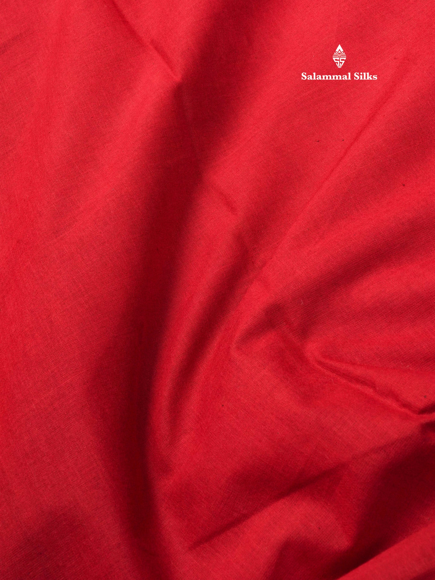 Reddish Pink Pure Sungudi Cotton Saree With Contrast Sapphire Green Gap Border