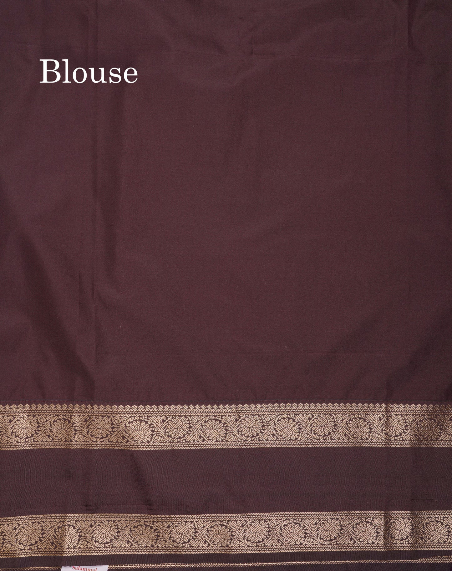 Beautiful Rust Orange Vaira Oosi With Butta Semi Silk Saree With Contrast Dark Brown Traditional Rettapet Border