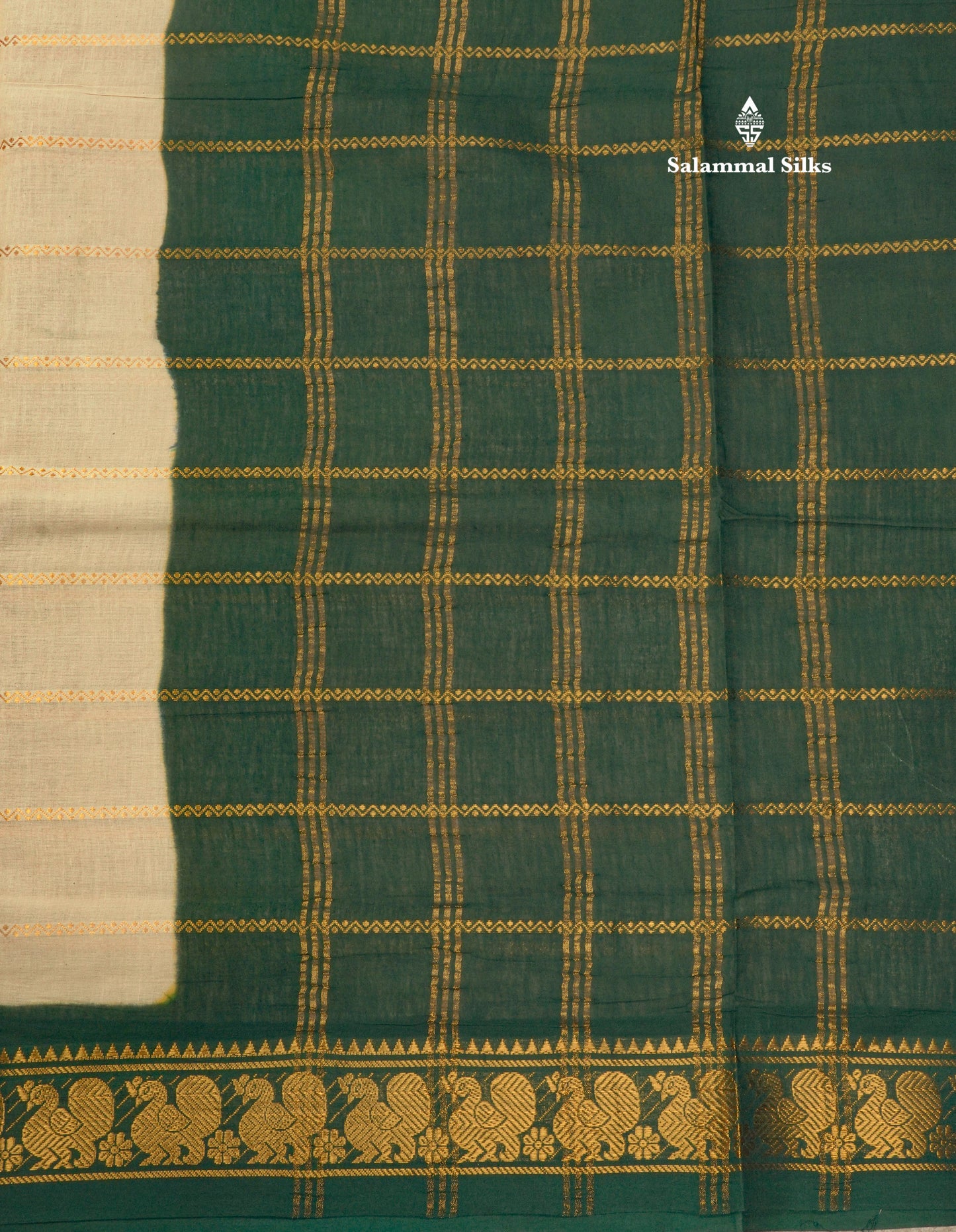 Beautiful Black Pure Sungudi Cotton Saree With Contrast Lavender Border