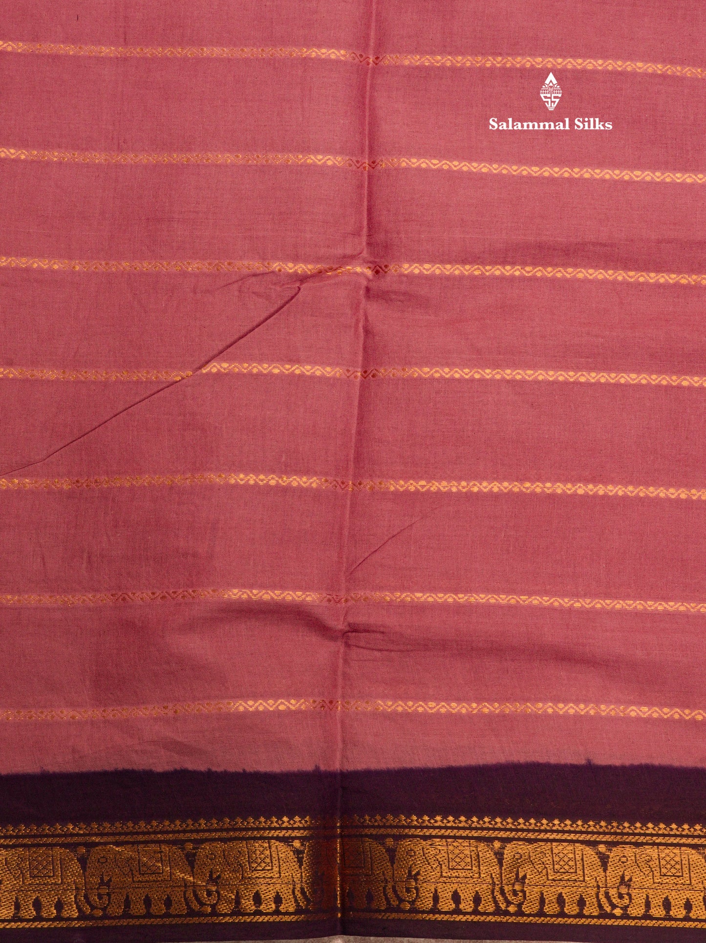 Beautiful Black Pure Sungudi Cotton Saree With Contrast Lavender Border