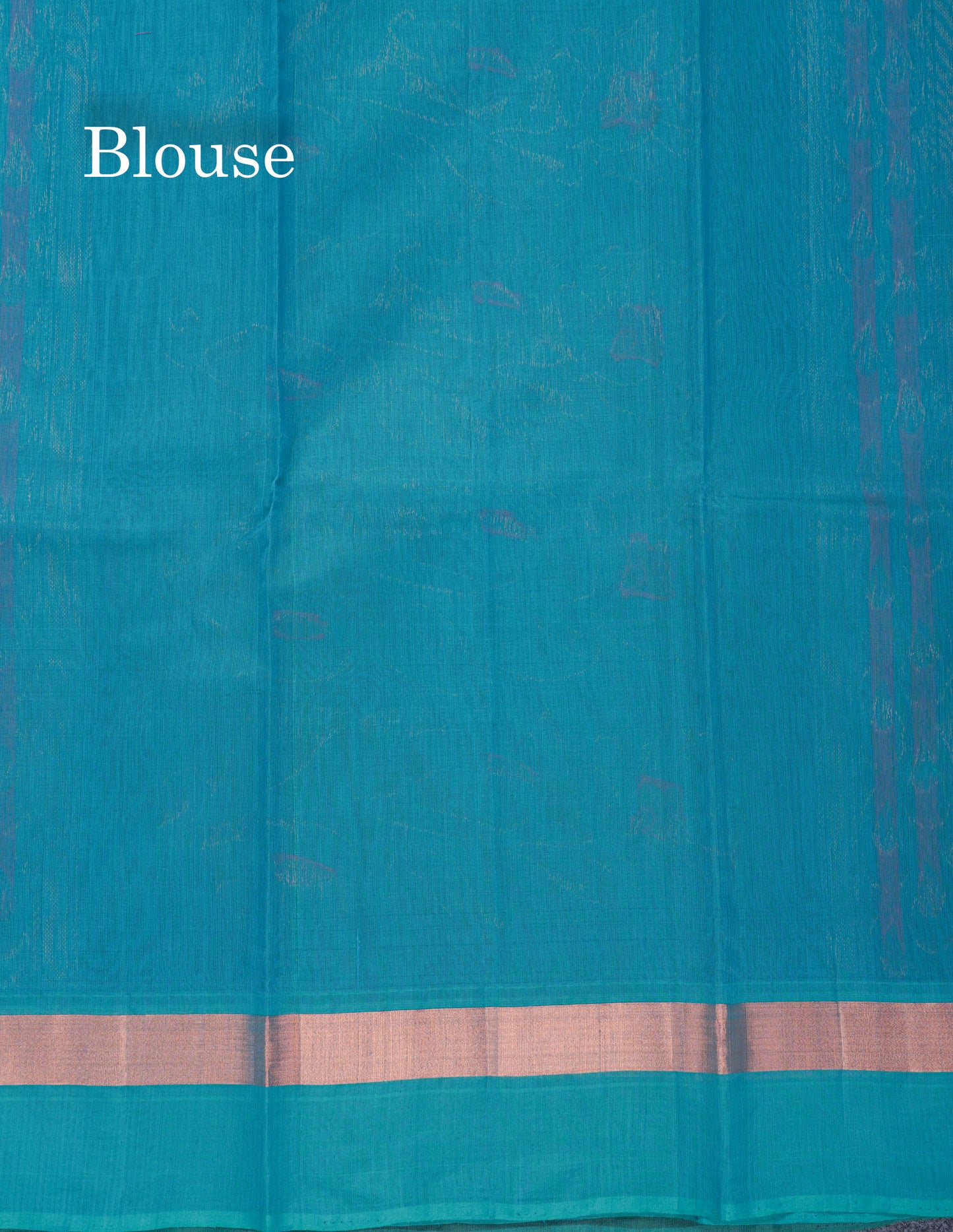 Beautiful Magenta Menakari Work SICO Cotton Saree With Contrast Sky Blue Blouse