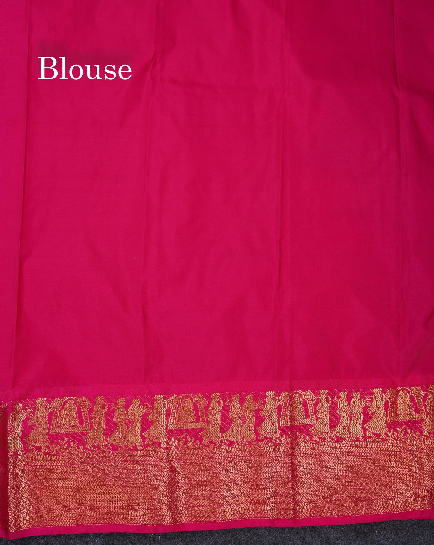 Beautiful Dark Purple Silver & Gold Zari Butta Semi Silk Saree With Contrast Pink Traditional Pallakku Evening Morning Border