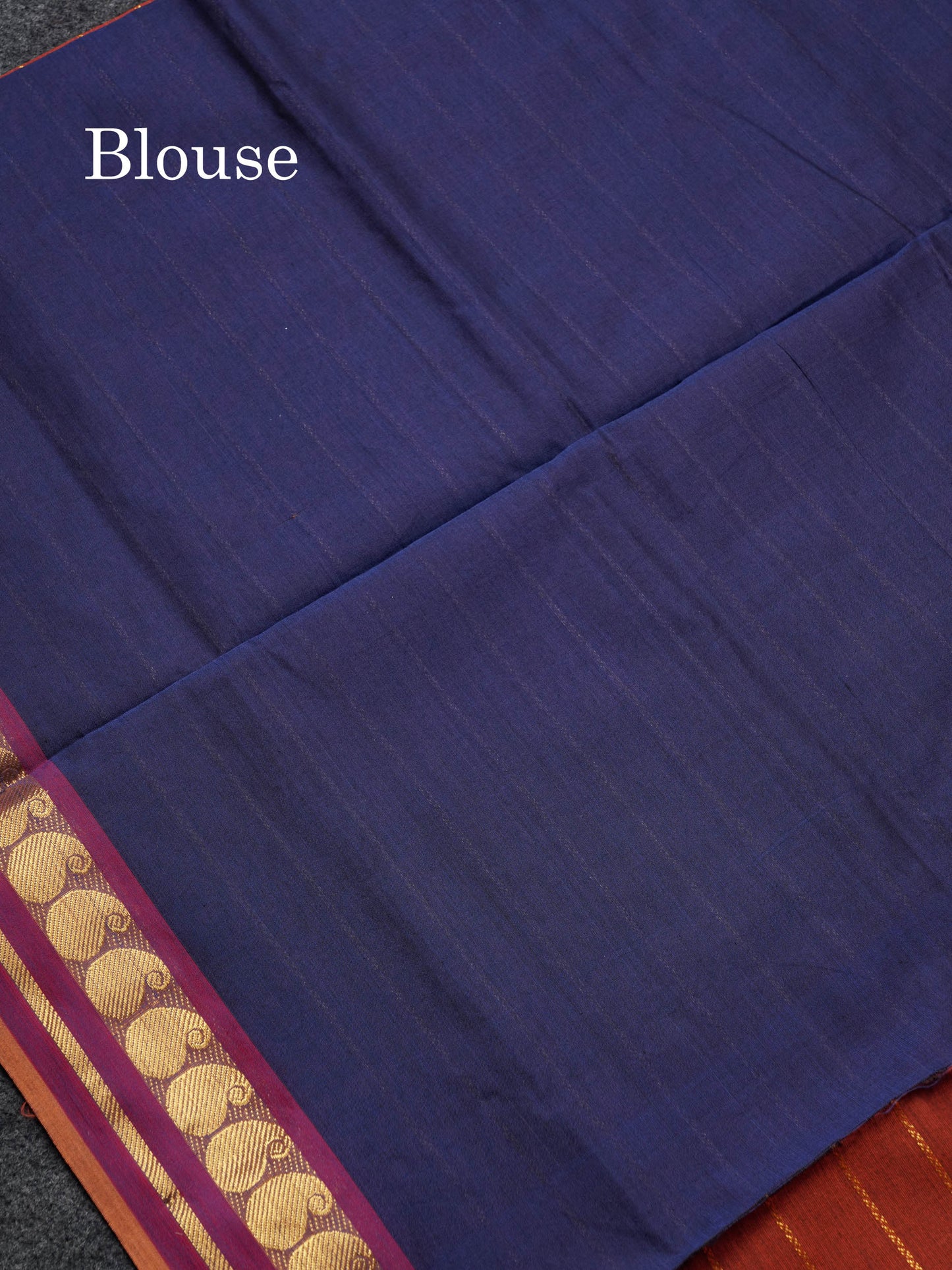 Beautiful Elephant Grey Semi Silk Cotton Saree With Contrast Maroon Blouse