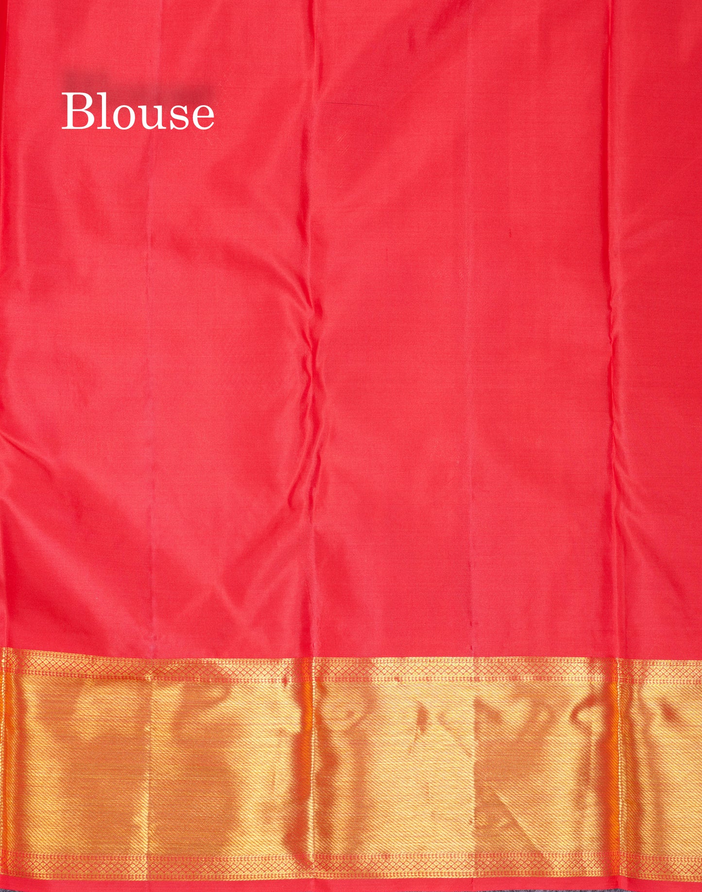 Beautiful Chilly Red Bridal Pure Kanjivaram Silk Saree With Traditional Pallaku Border