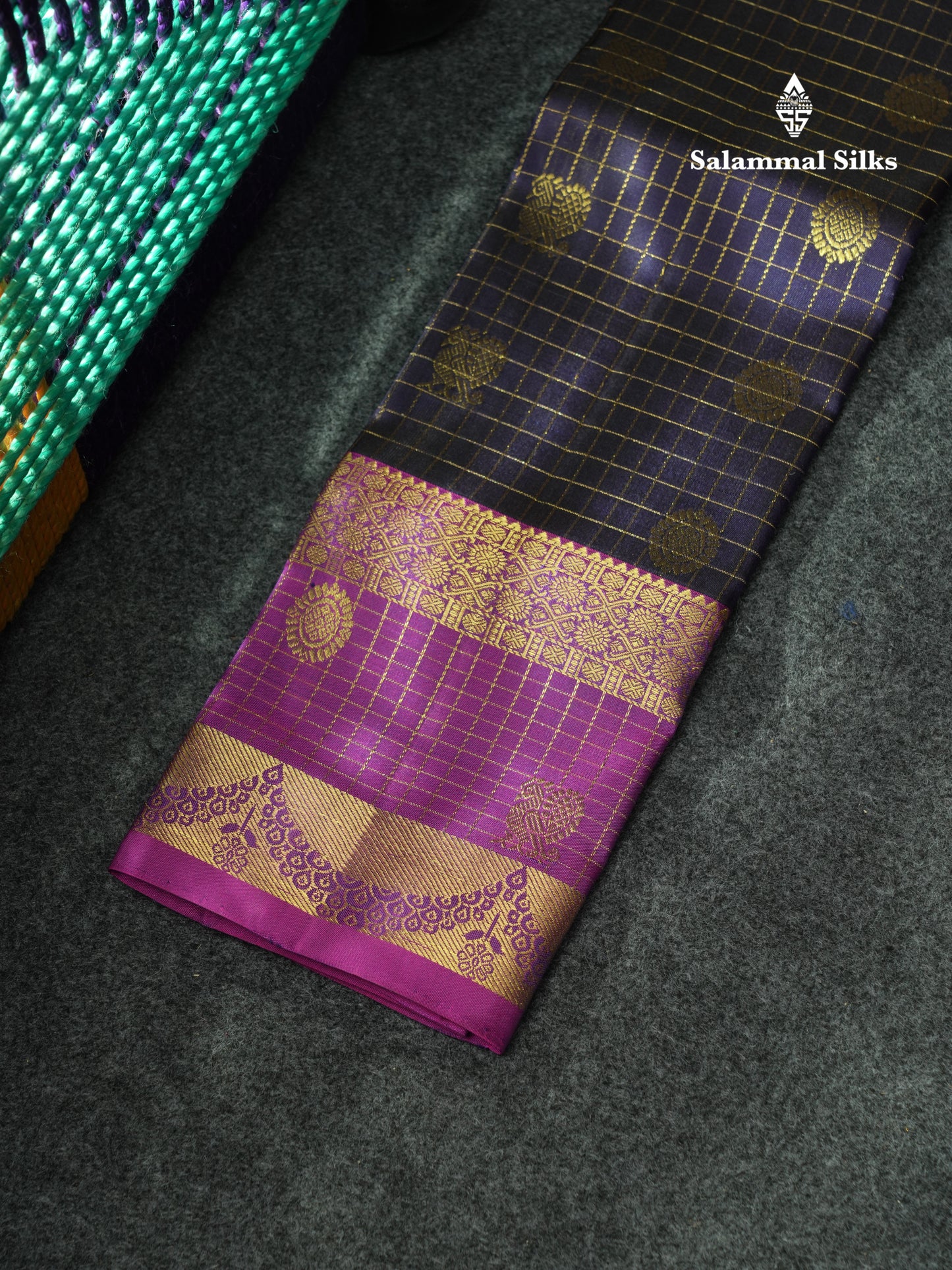 Pure Silk Pattu Pavadai (Green) With Pink Blouse 18"