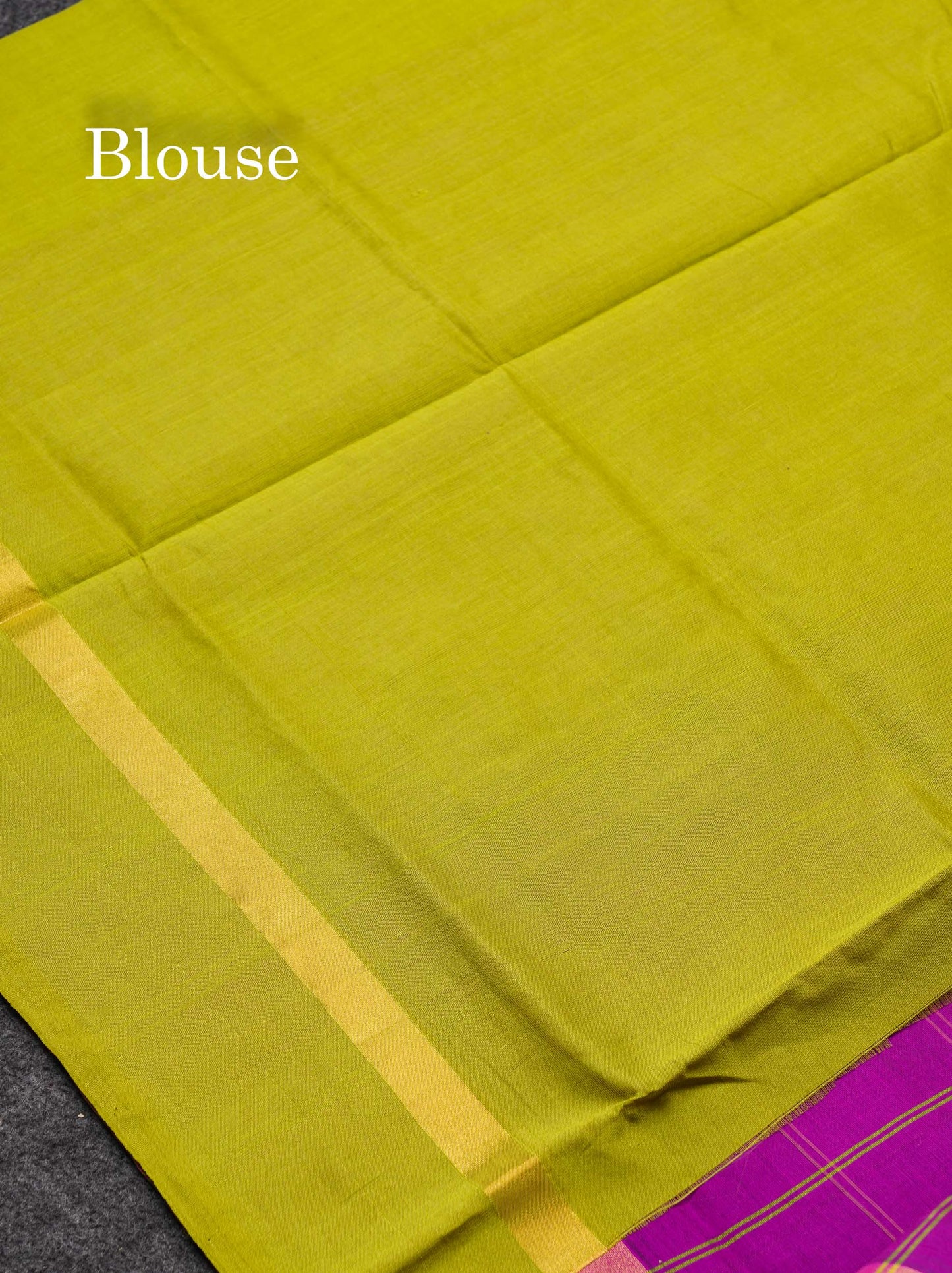 Beautiful Royal Blue Checks And Rain Drops Buttas Semi Silk Cotton Saree With Mango Yellow Border