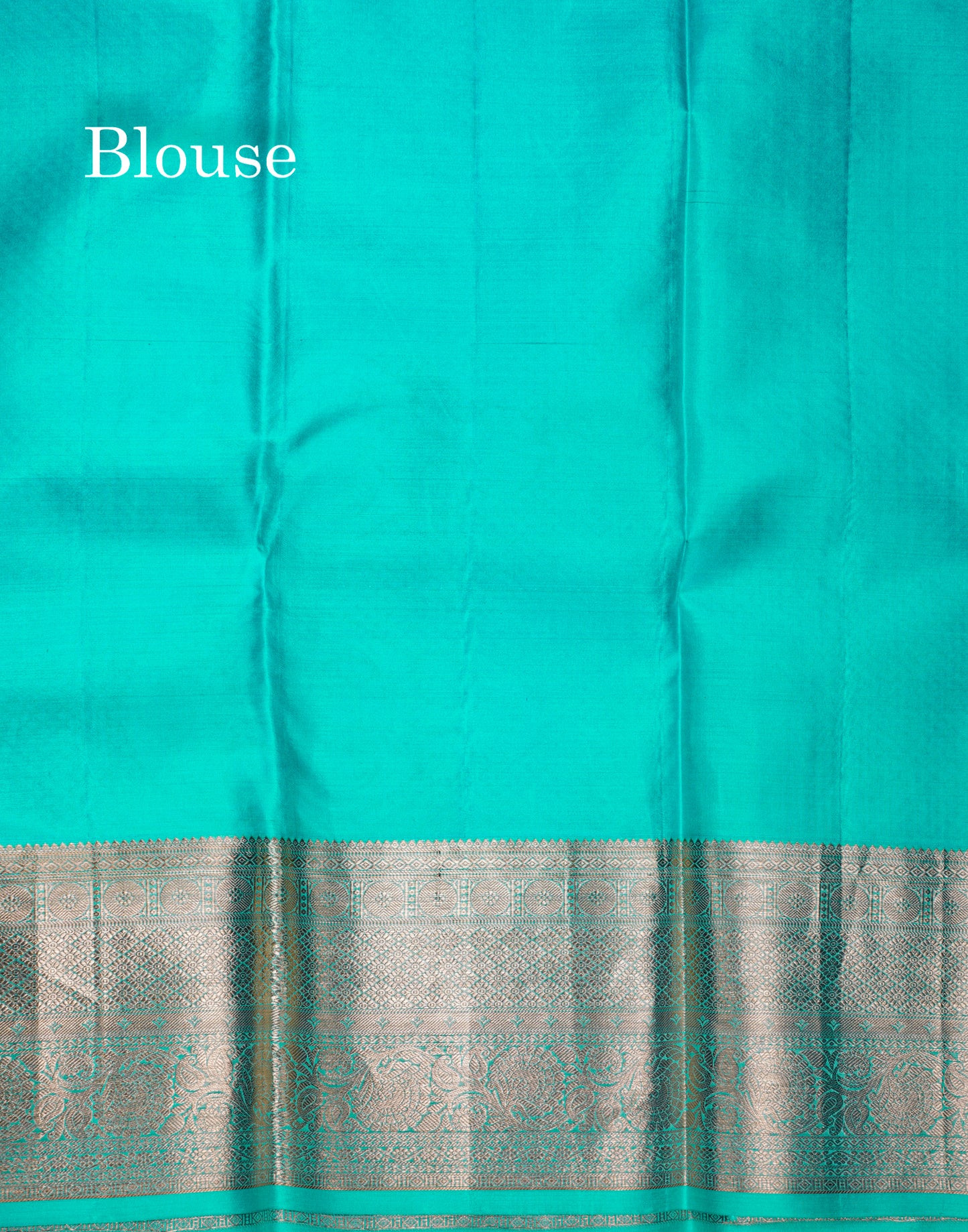 Beautiful Half White Bridal Pure Kanjivaram Silk Saree With Contrast Rexona Traditional Border