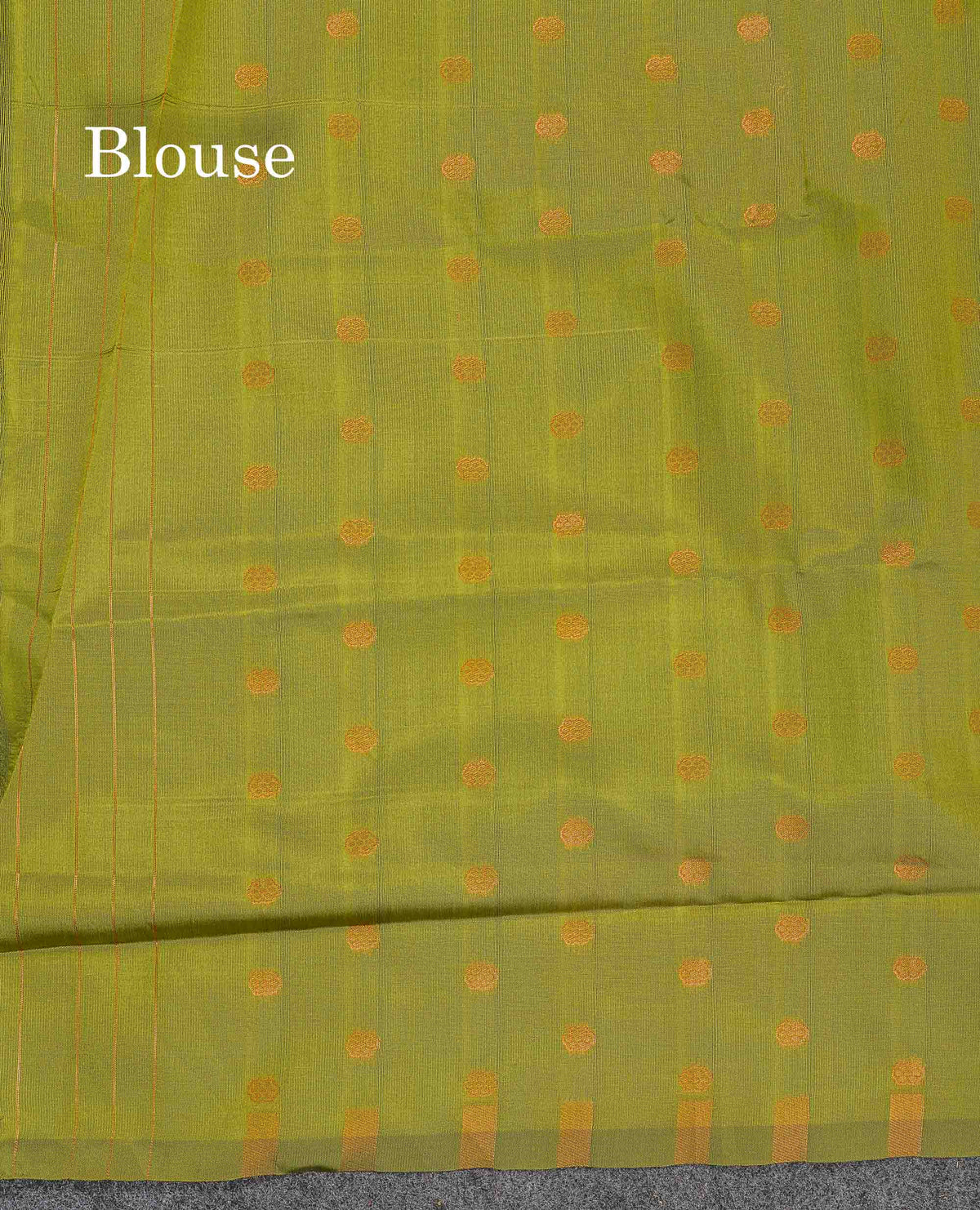 Semi Soft Silk Saree - Maroon Colour Body With Contrast Parrot Green Blouse