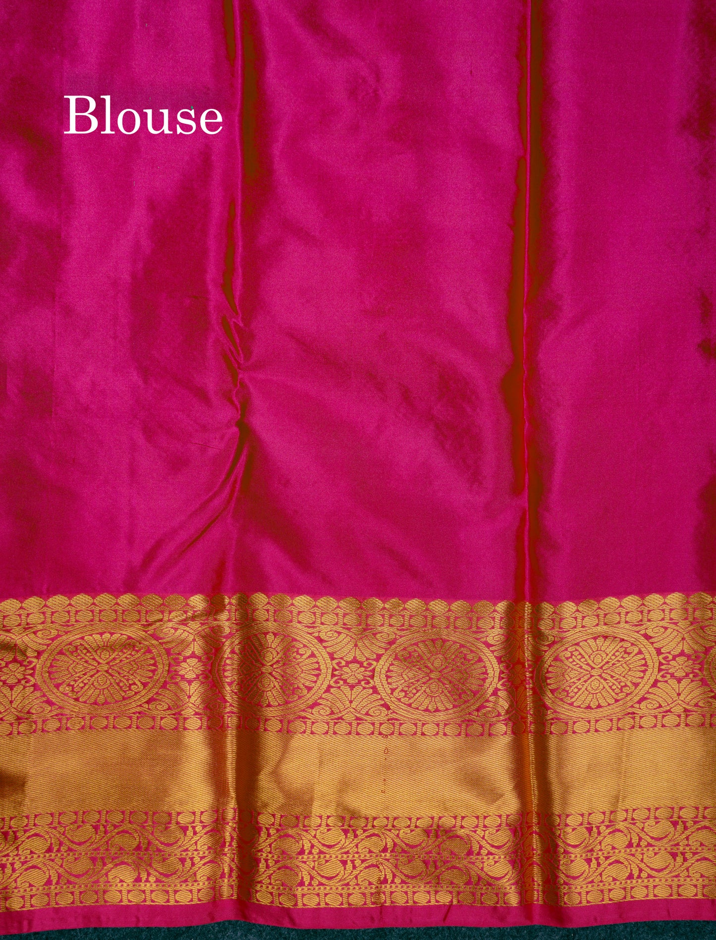Beautiful Green Bridal Puremix Silk Saree With Contrast Pink Traditional Evening Morning Border