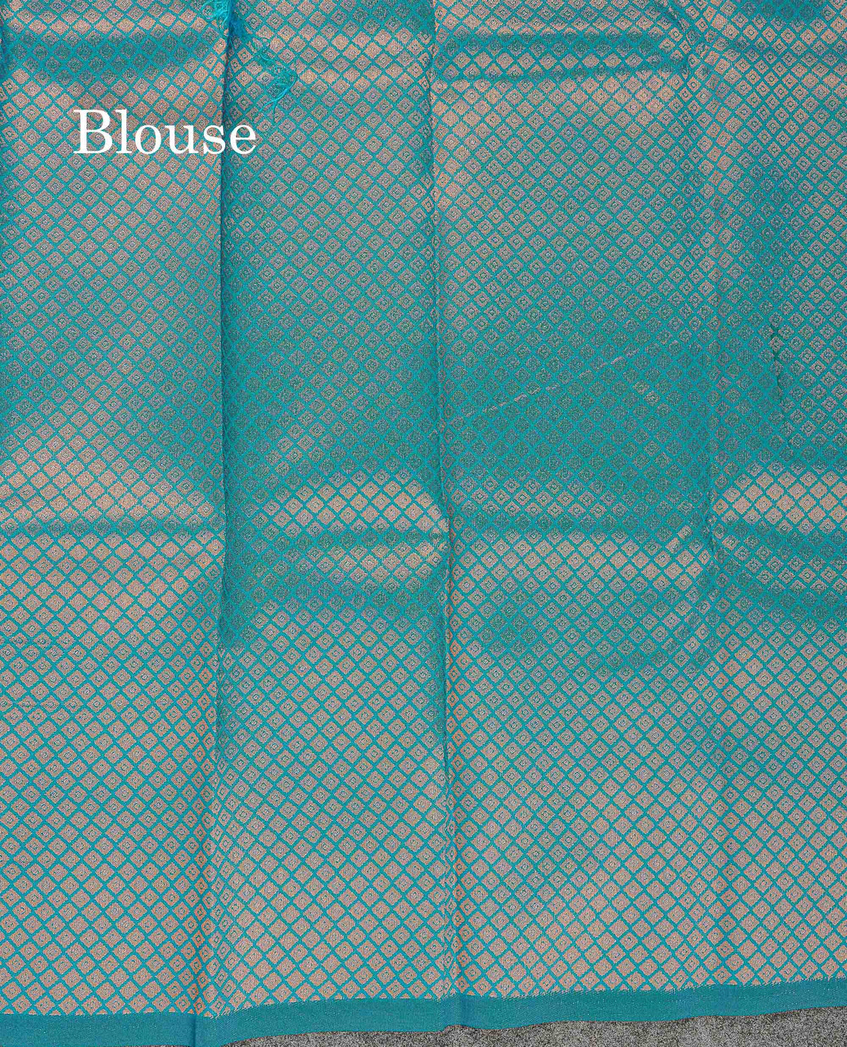Semi Silk Saree - Navy Blue Colour Body With Contrast Teal Blue Evening Morning Border