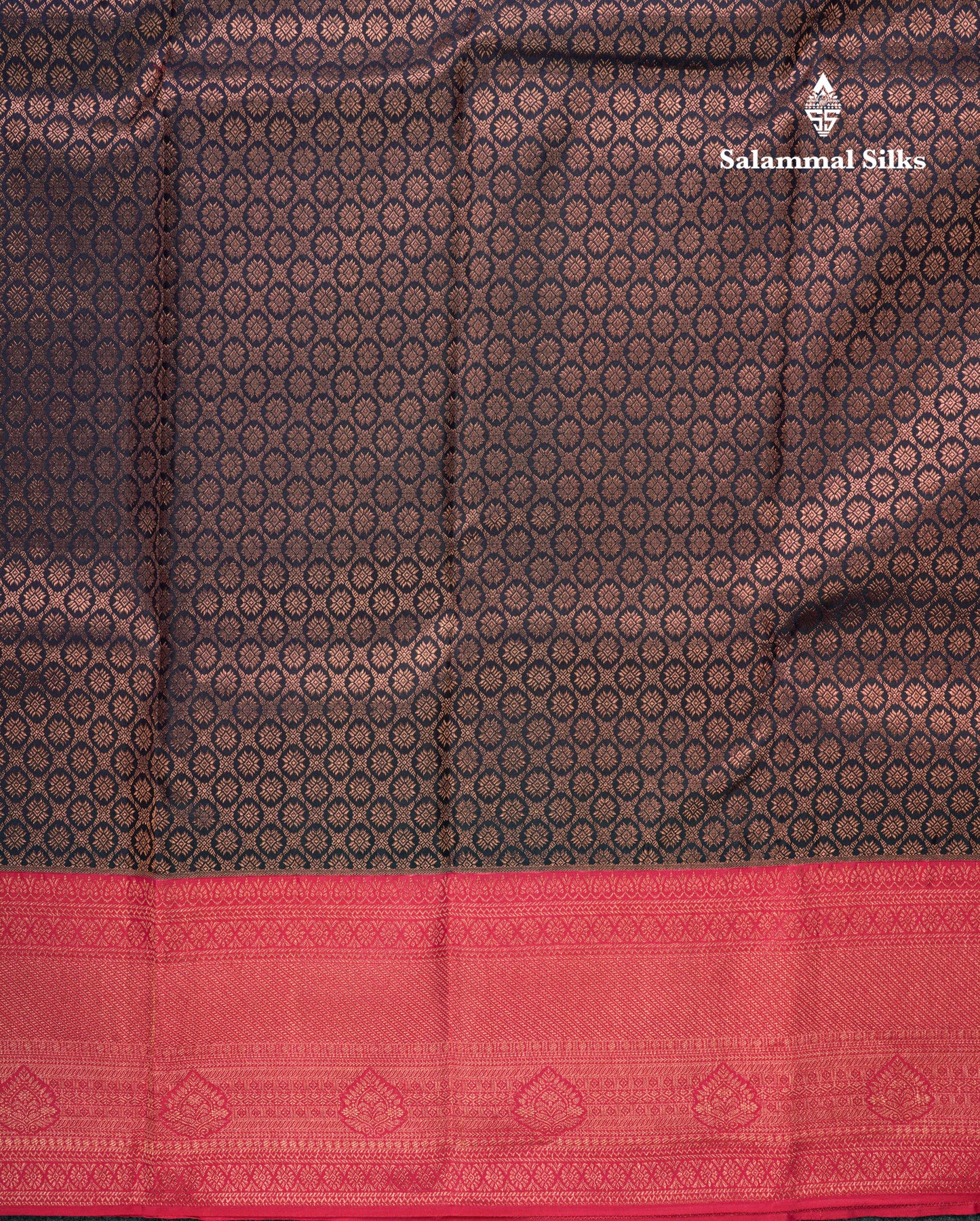 Purple Color Kanjivaram Pure Silk Saree with Pink Blouse