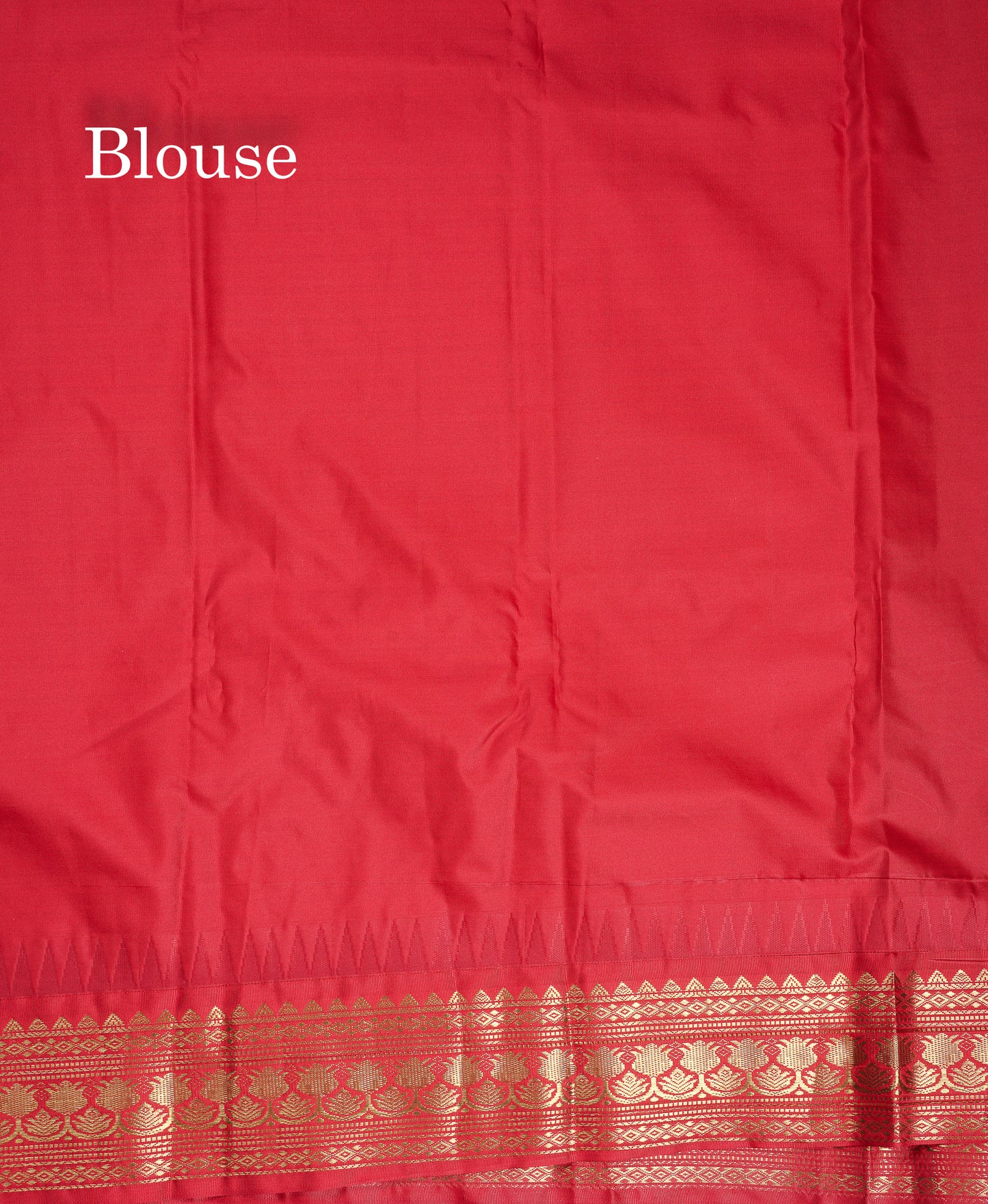 Beautiful Dual Tone Manthulir Green Semi Silk Saree With Contrast Chilly Red Traditional Temple Border