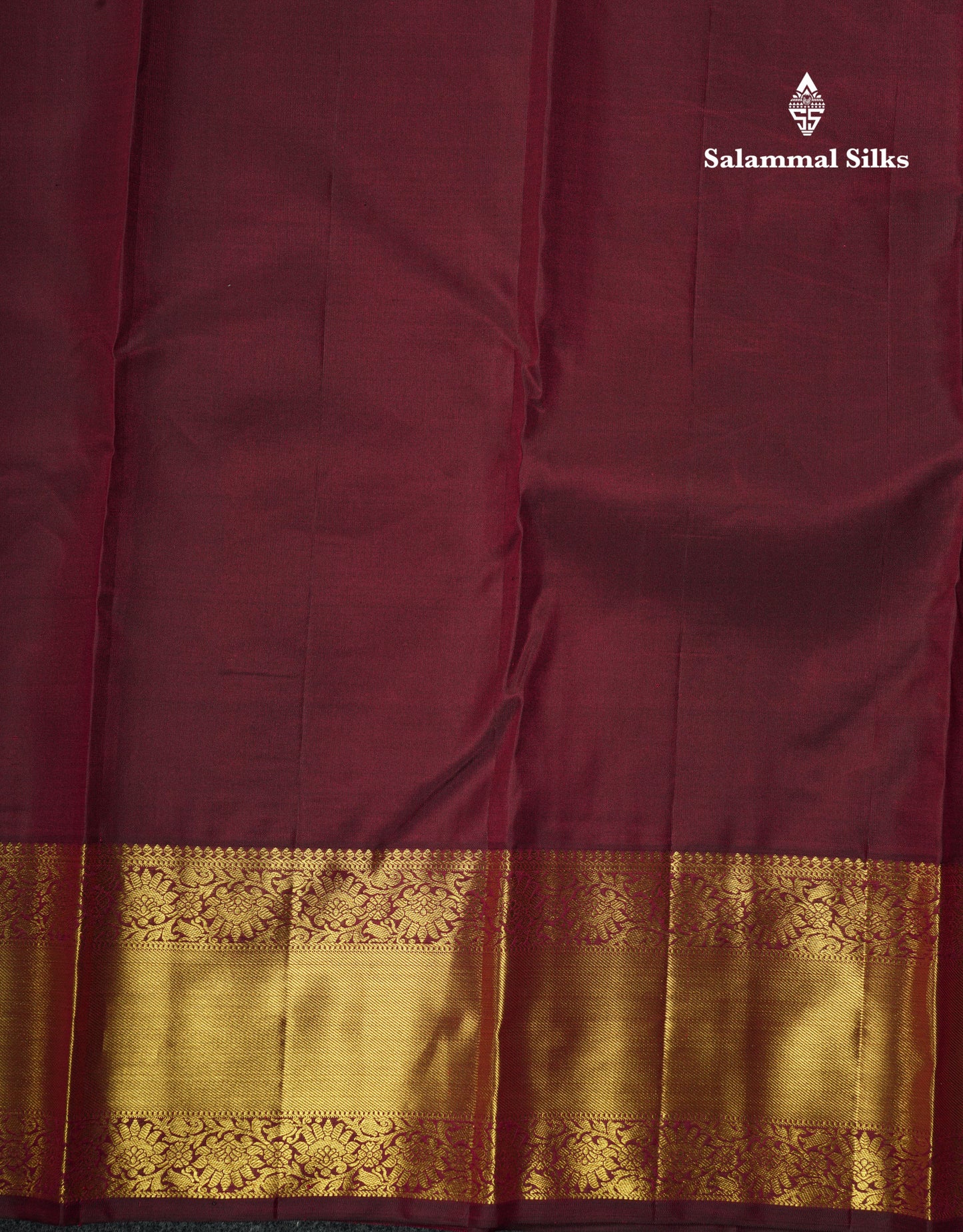 Kanjivaram Brown Pure Silk Jacquard Saree With Brown Blouse