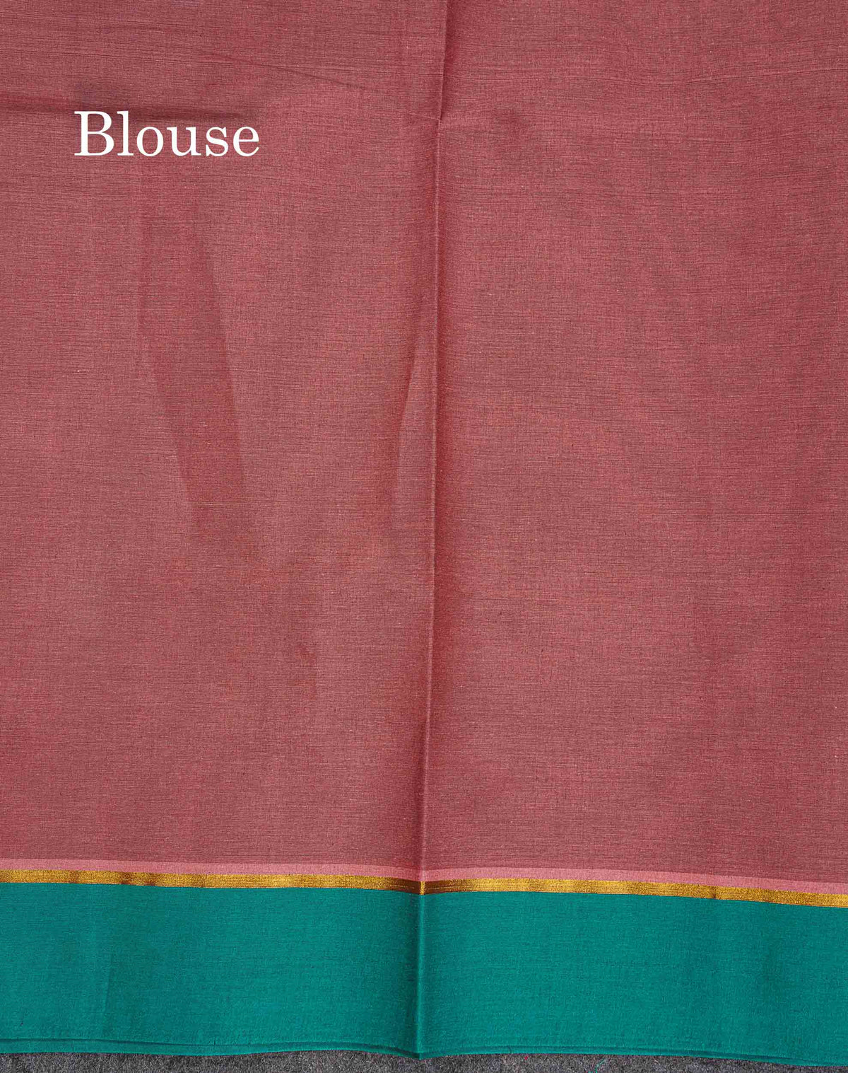 Pure Cotton Saree - Chocolate Brown Colour Body Thread Butta With Contrast Dual Tone Ramar Blue Border