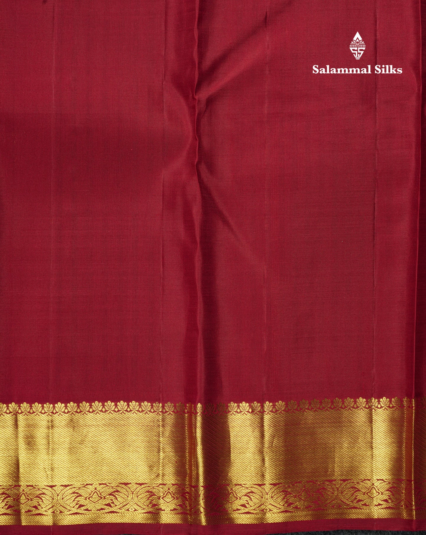 Kanjivaram Beautiful Maroon Double Nada Pure Silk Saree With Blouse
