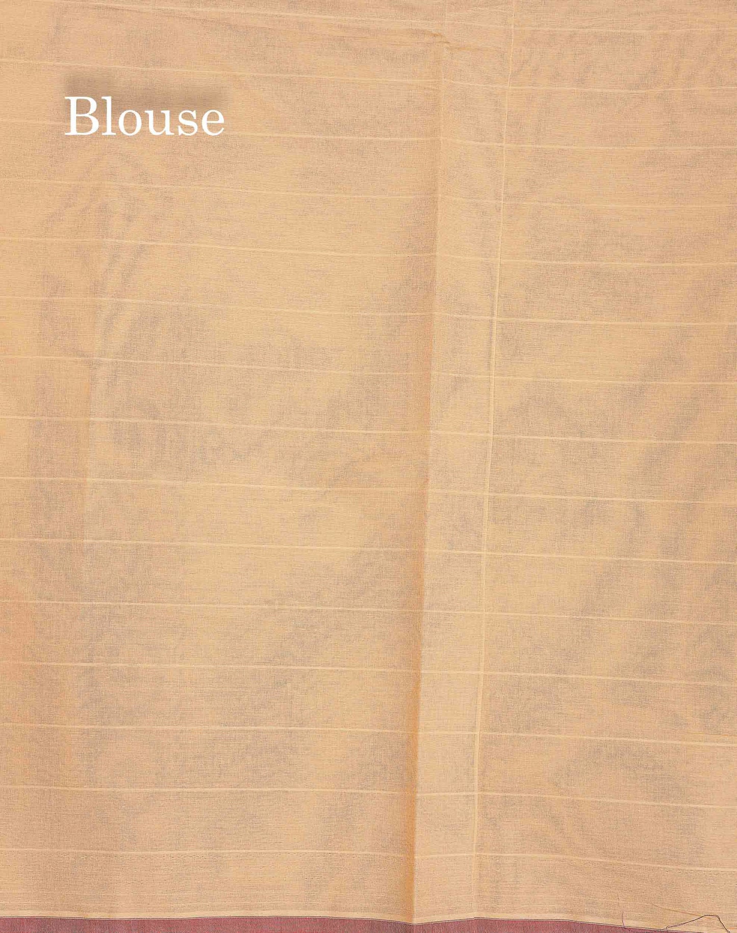 Pure Cotton Saree - Beige Colour Body Lines With Fancy Thread Work Buttas