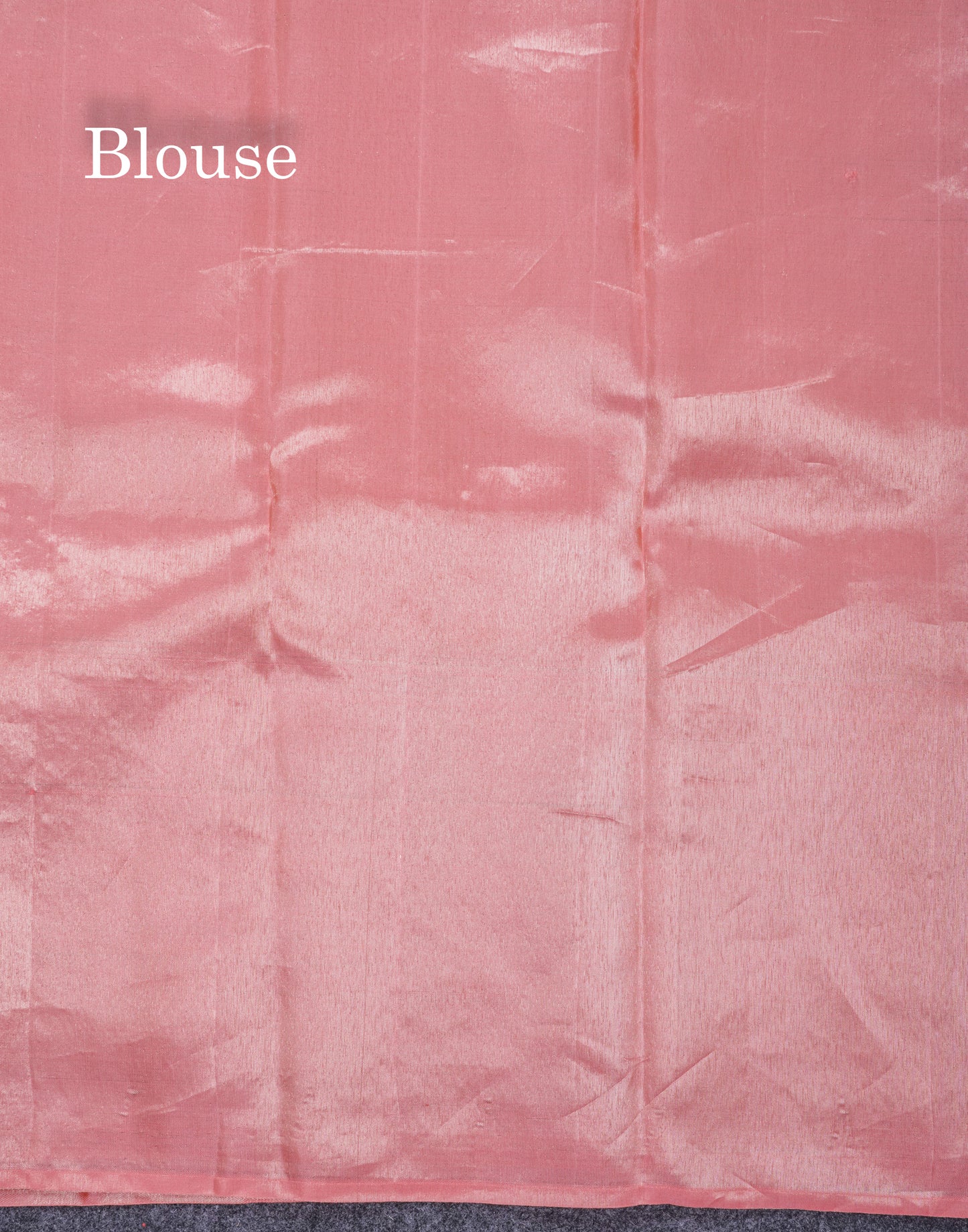 Beautiful Half White Tissue Bridal Pure Kanjivaram Silk Saree With Contrast Peach Fancy Evening Morning Border