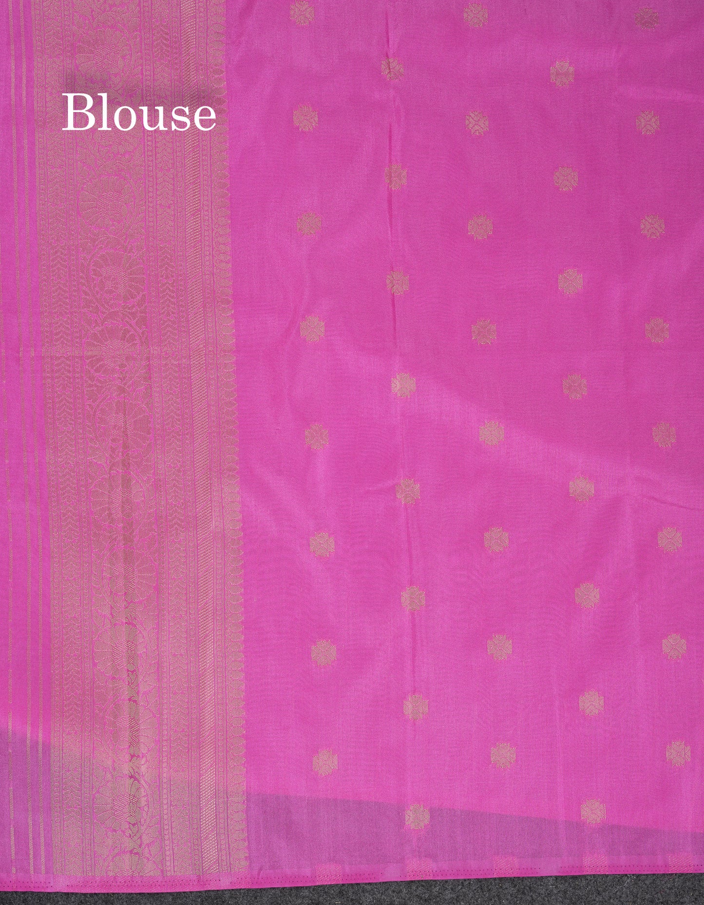 Beautiful Light Pink Semi Georgette Saree With Fancy Border
