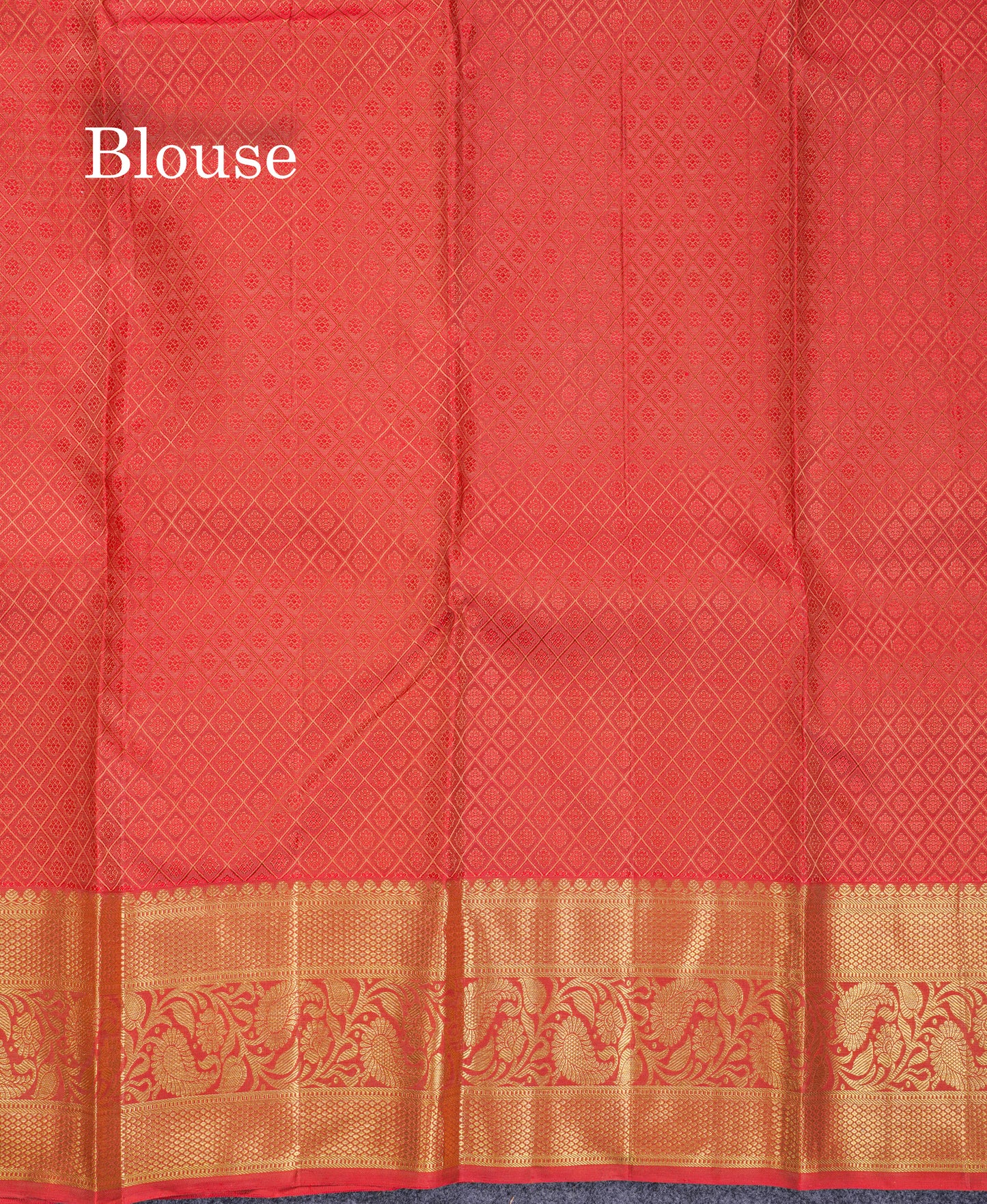 Beautiful Reddish Maroon Bridal Pure Kanjivaram Silk Saree With Traditional Border