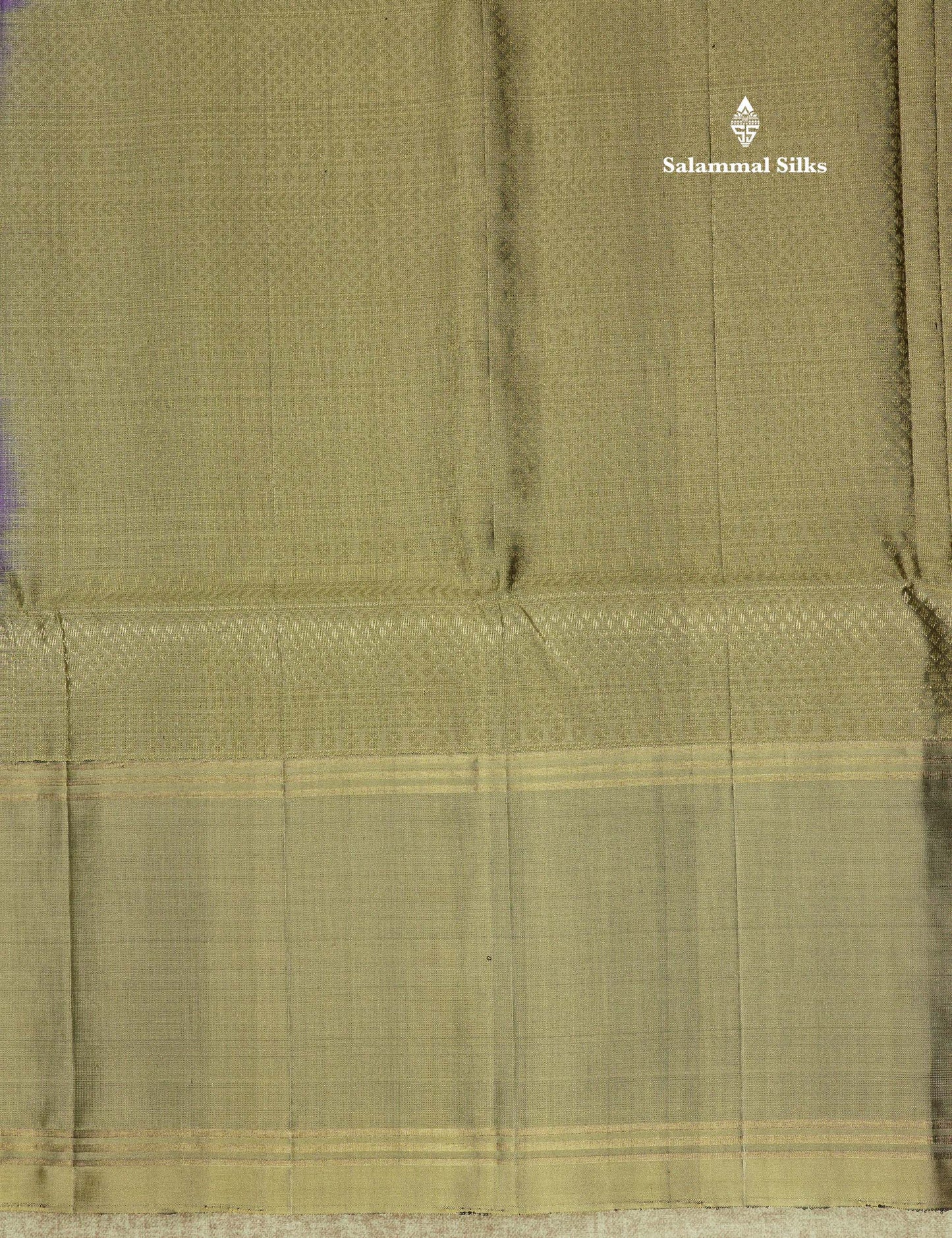 Kanjivaram Beautiful Violet Pure Soft Silk Saree With Contrast Fancy Border