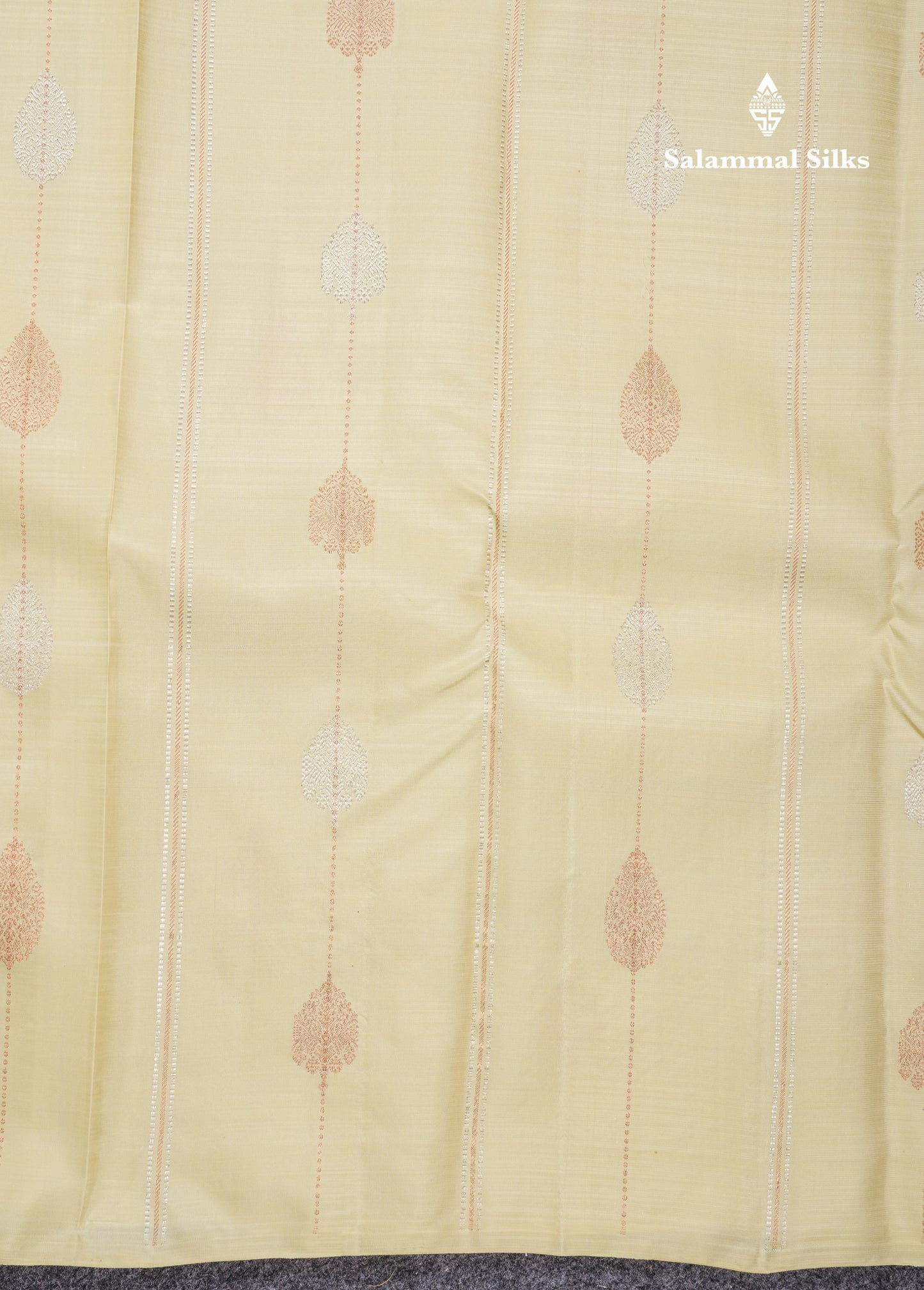 Cream Yellow Fancy Pure Kanjivaram Silk Saree With Contrast Dark Purple Blouse