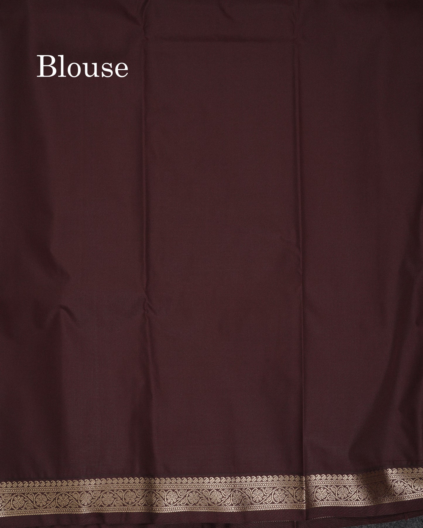 Beautiful Peacock Green Semi Silk Saree With Contrast Dark Brown Traditional Small Border