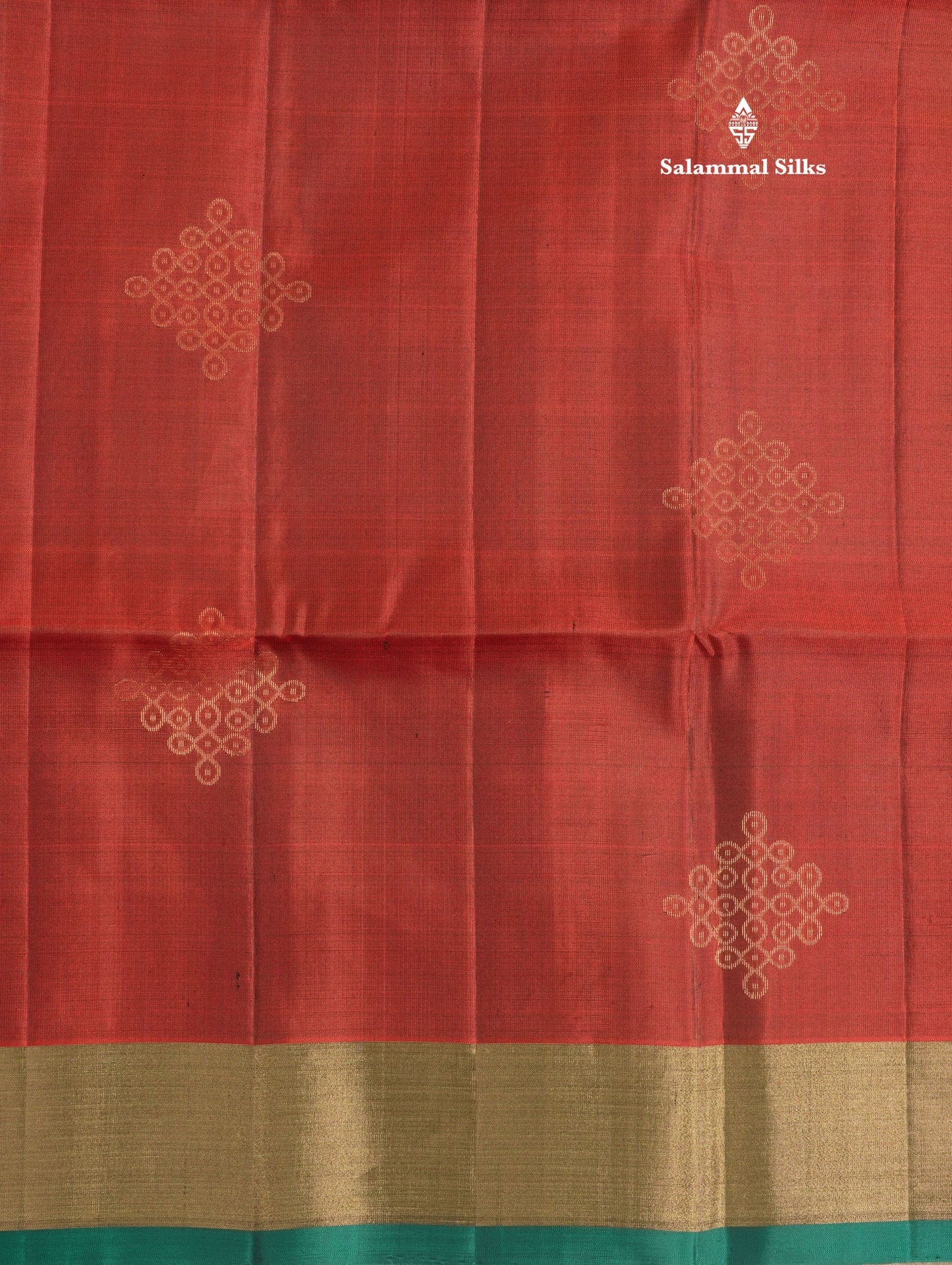 Maroon Kolam Design Kanjivaram Pure Soft Silk Saree With Gold Zari Border