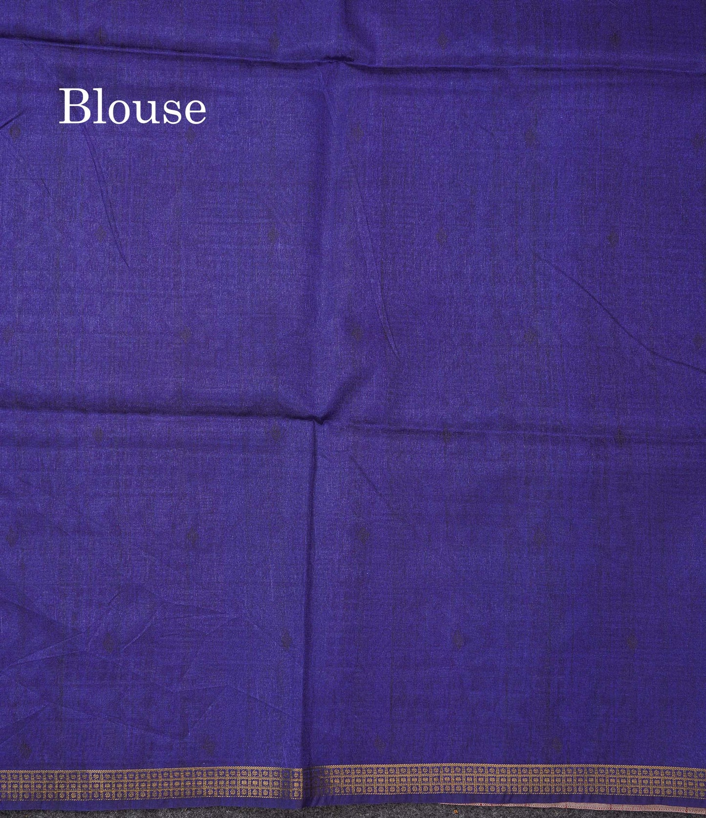 Beautiful Dual Tone Navy Blue Kalamkari Semi Tussar Saree With Contrast Light Grey Fancy Border