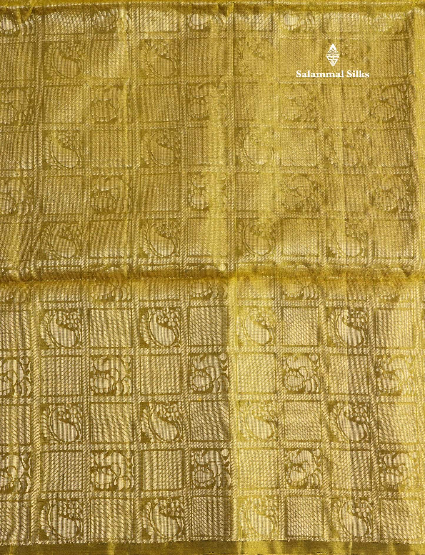 Kanjivaram Beautiful Green Pure Soft Silk Saree With Contrast Fancy Mustard Yellow Border