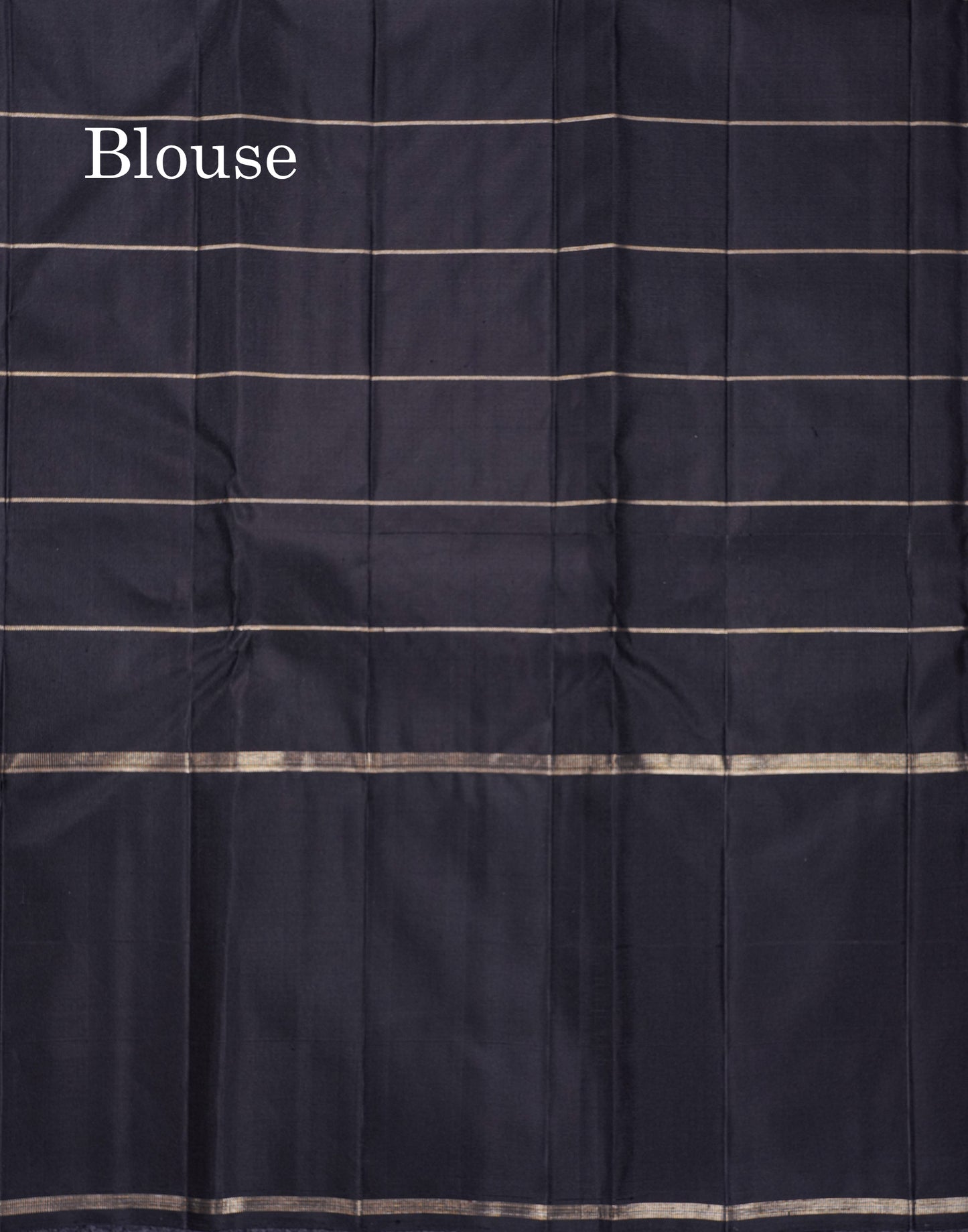 Beautiful Black Mayil Chakaram Butta Checks Pure Kanjivaram Silk Saree With Traditional Gap Border