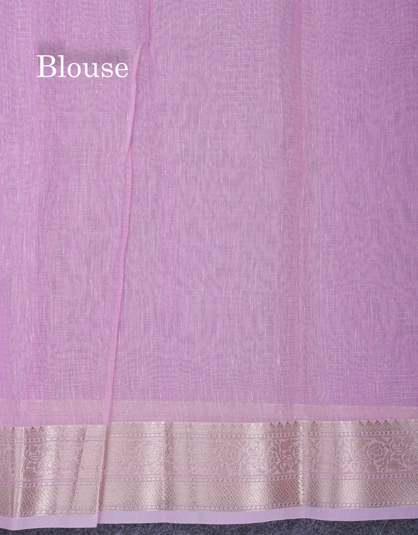 Beautiful Sapphire Green Embroidery Work Mixed Cotton Saree With Small Border